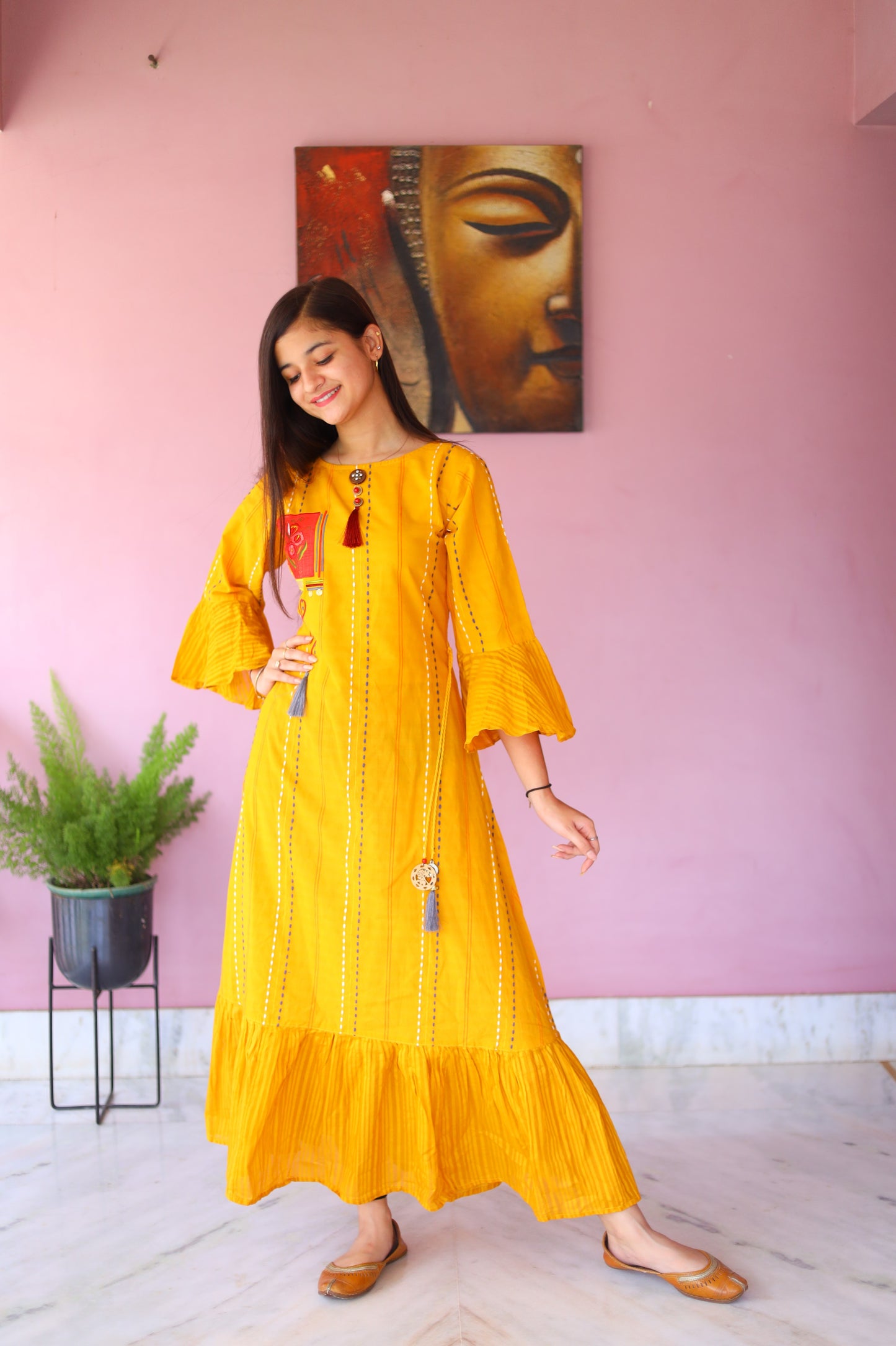 JEENAS Women Cotton Designer Dress