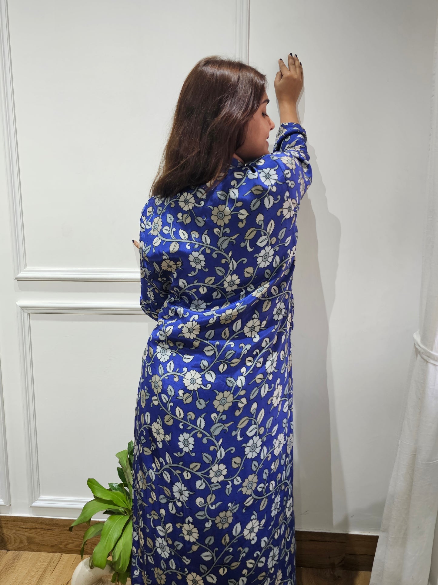 JEENAS pure crape with zardogi work kurta