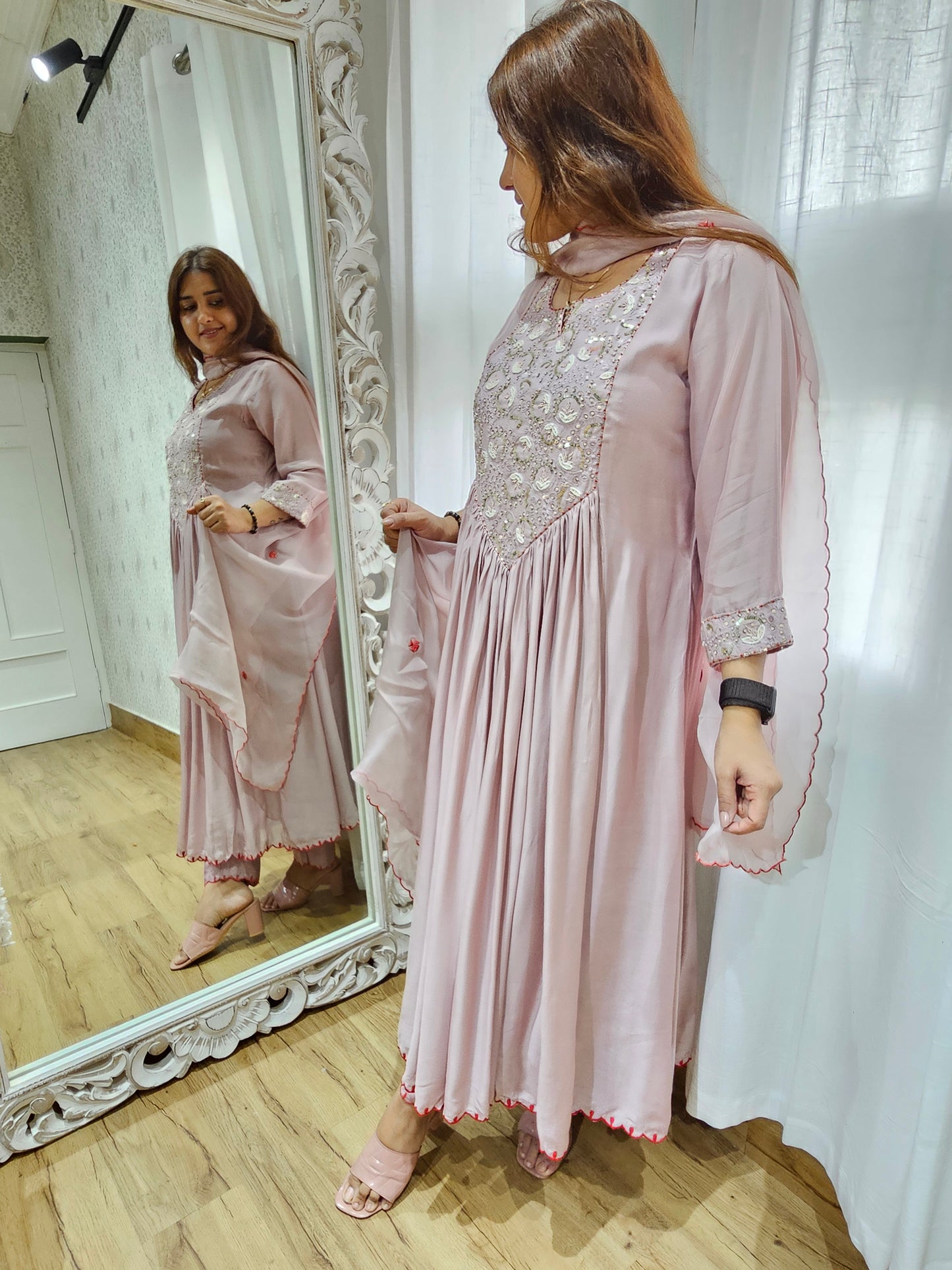 JEENAS Anarkal suit pure muslin