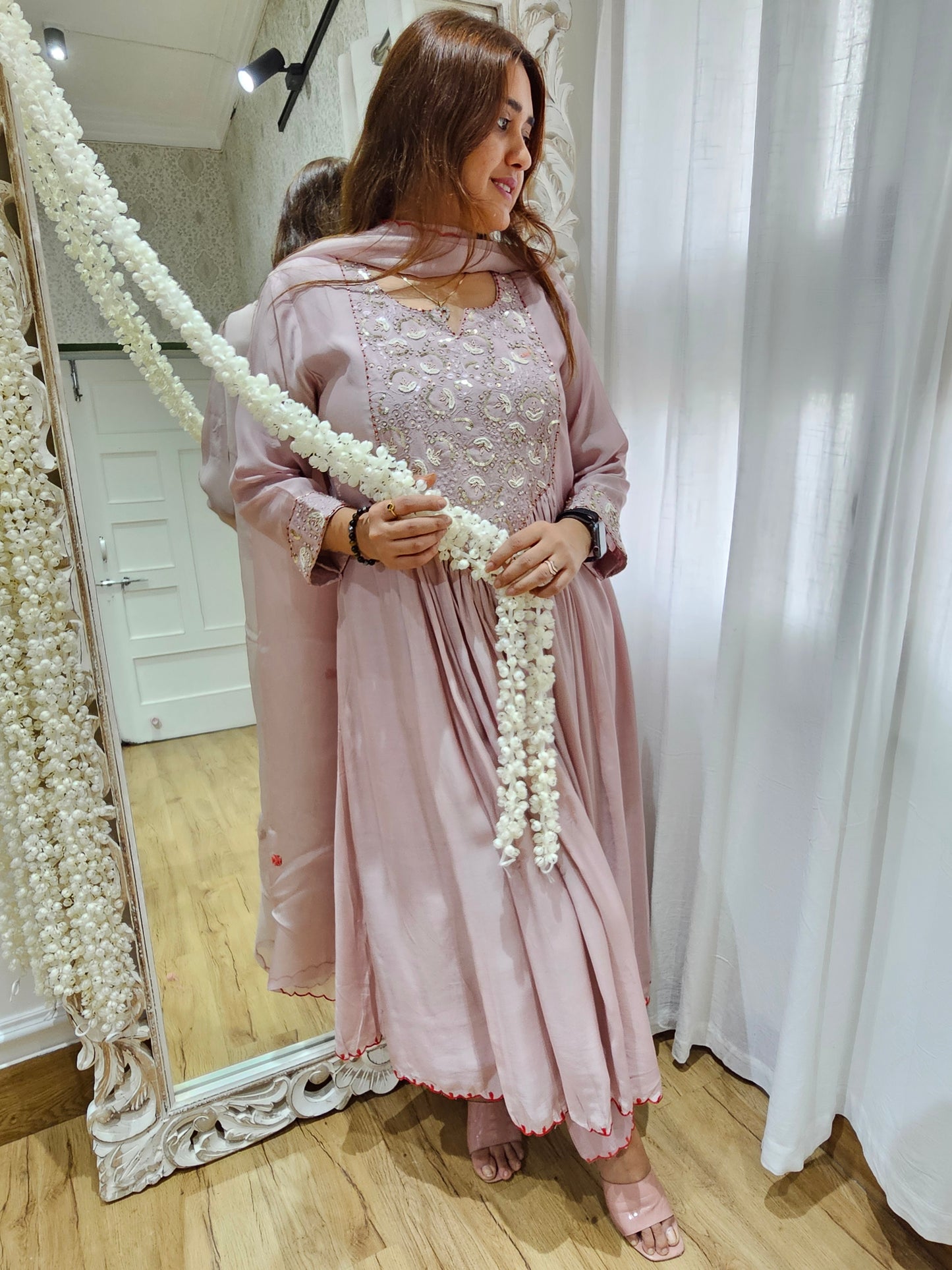 JEENAS Anarkal suit pure muslin