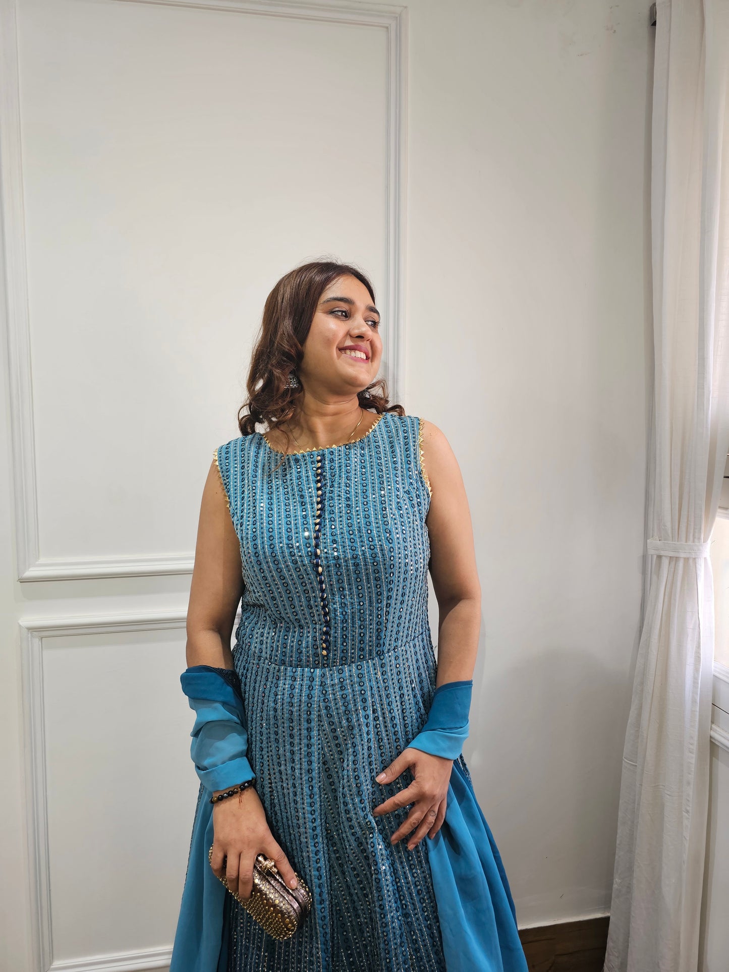 Jeenas sequence ombre gown