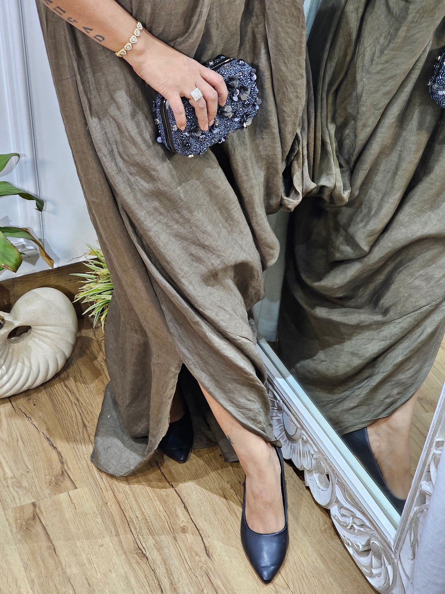 Jeenas drap dress