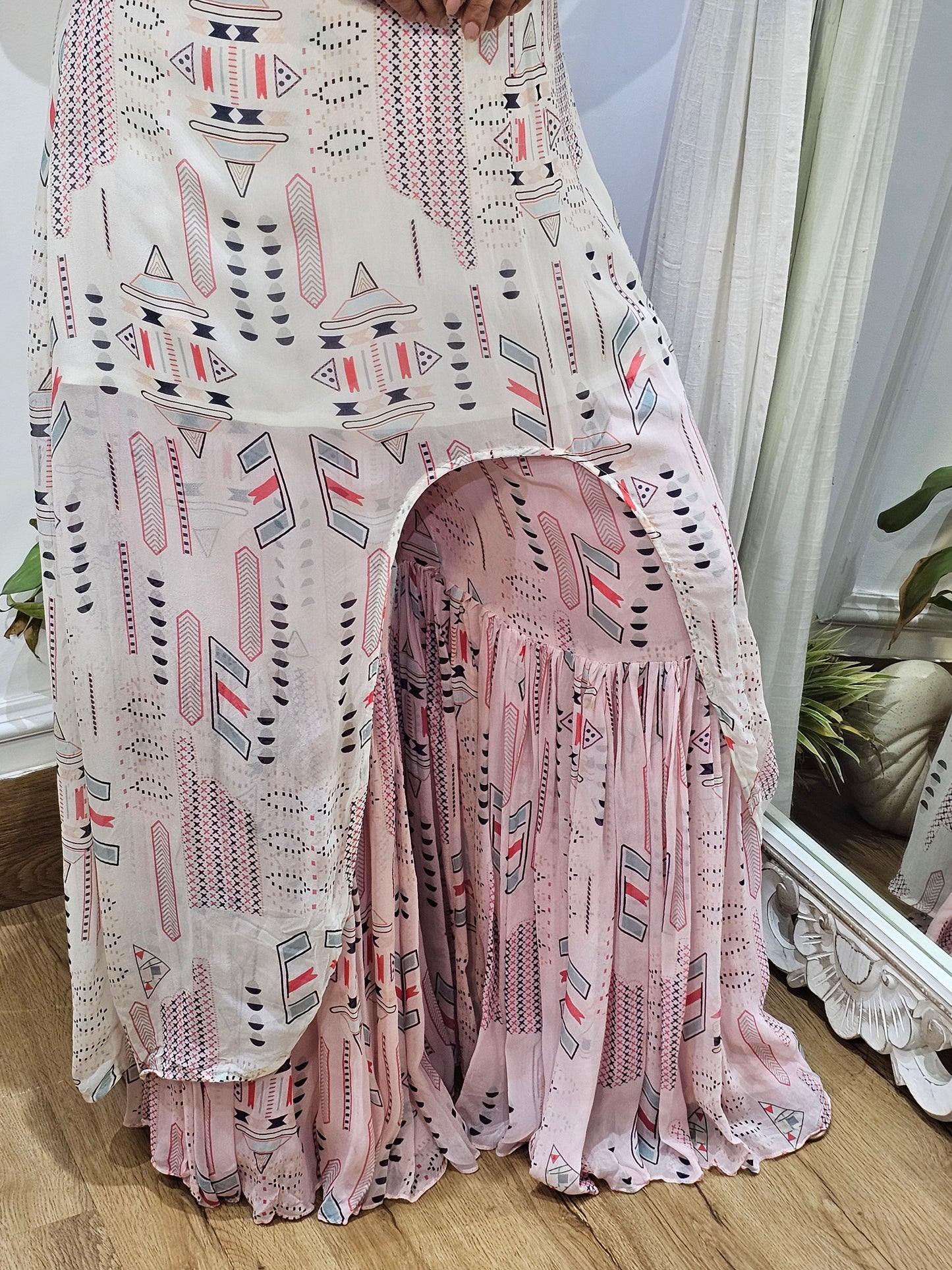 Jeenas Printed sharara set