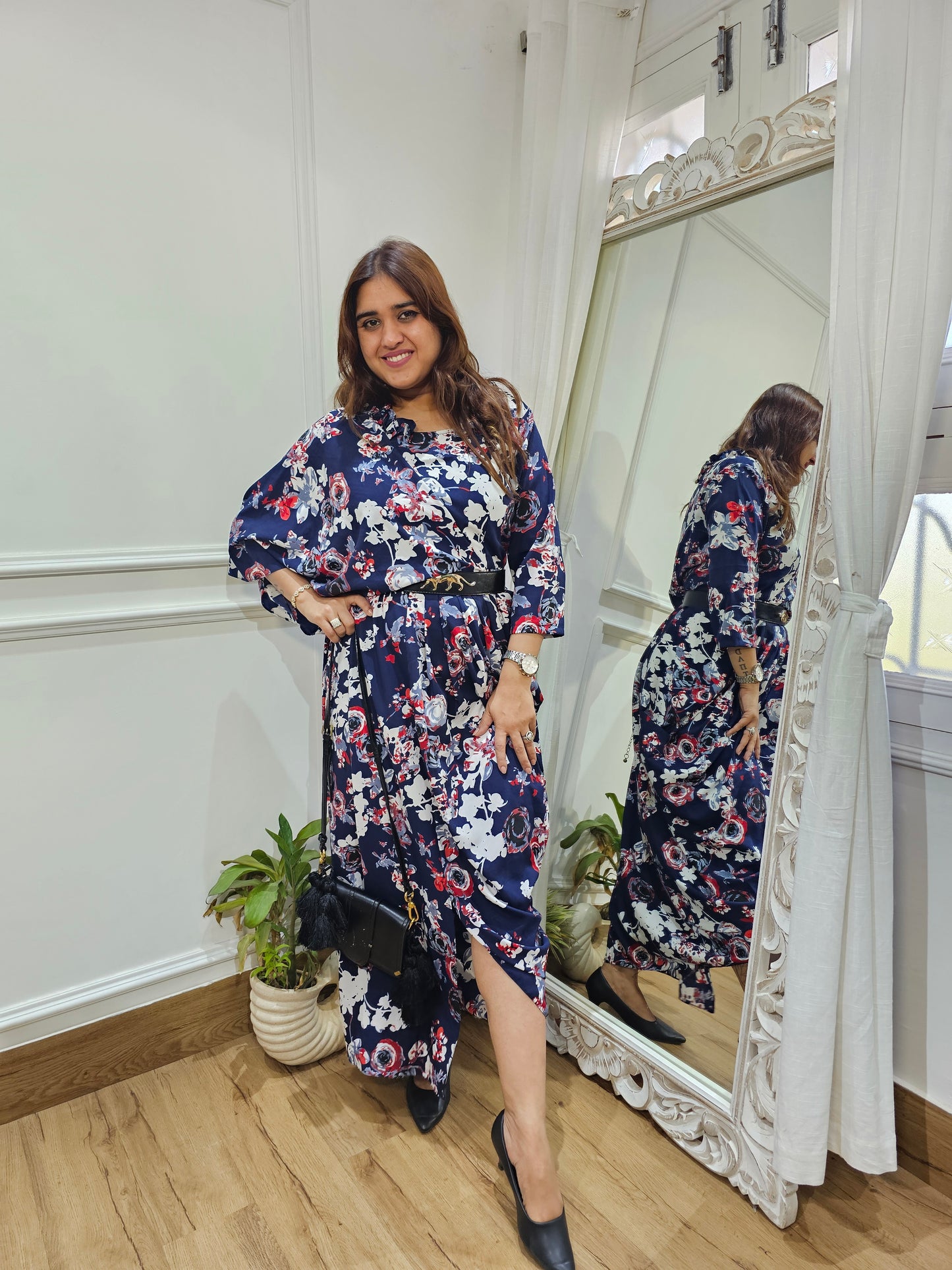 Jeenas drape dress