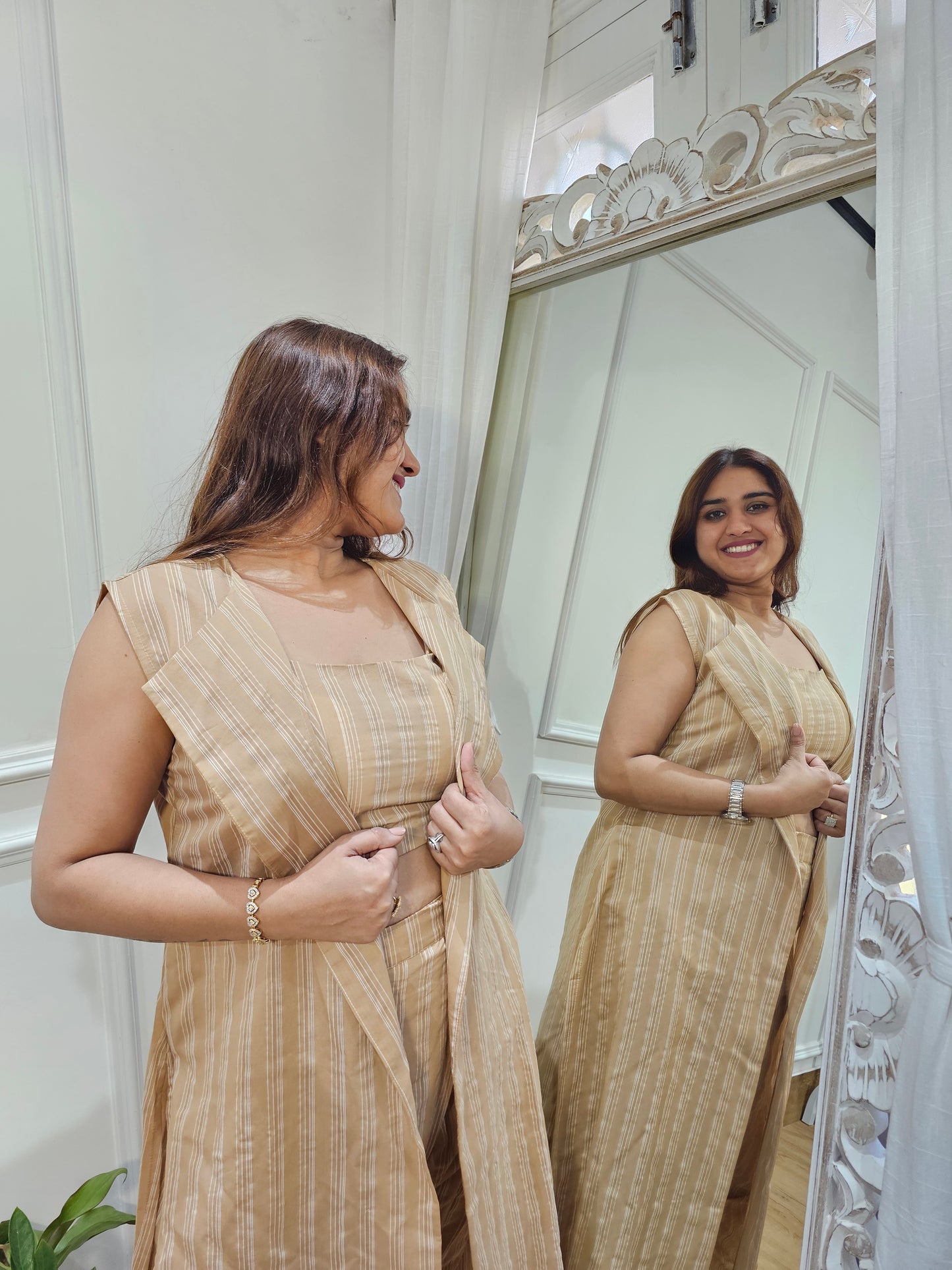 Jeenas beje indowestern set