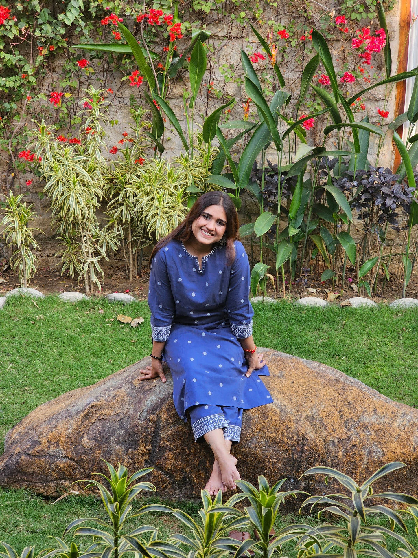 Jeenas pure cotton pant kurta