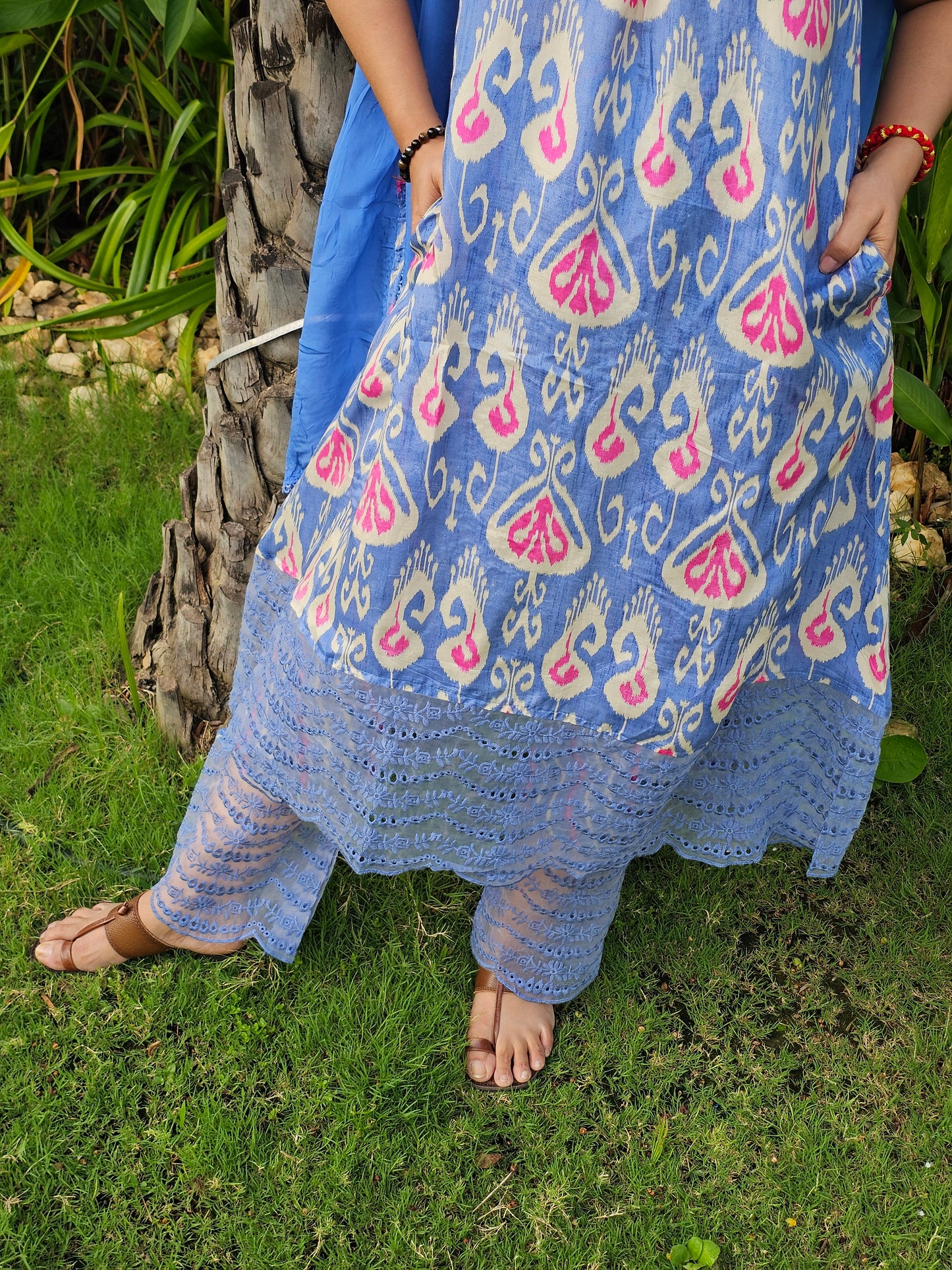 Jeenas pure muslin suit set