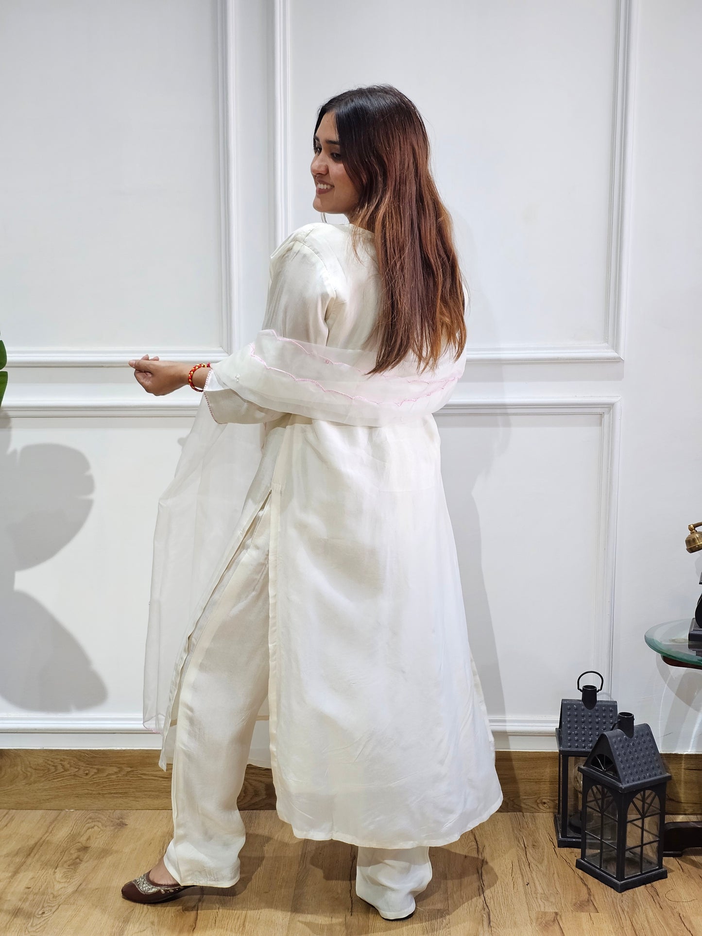 Jeenas pure silk suit