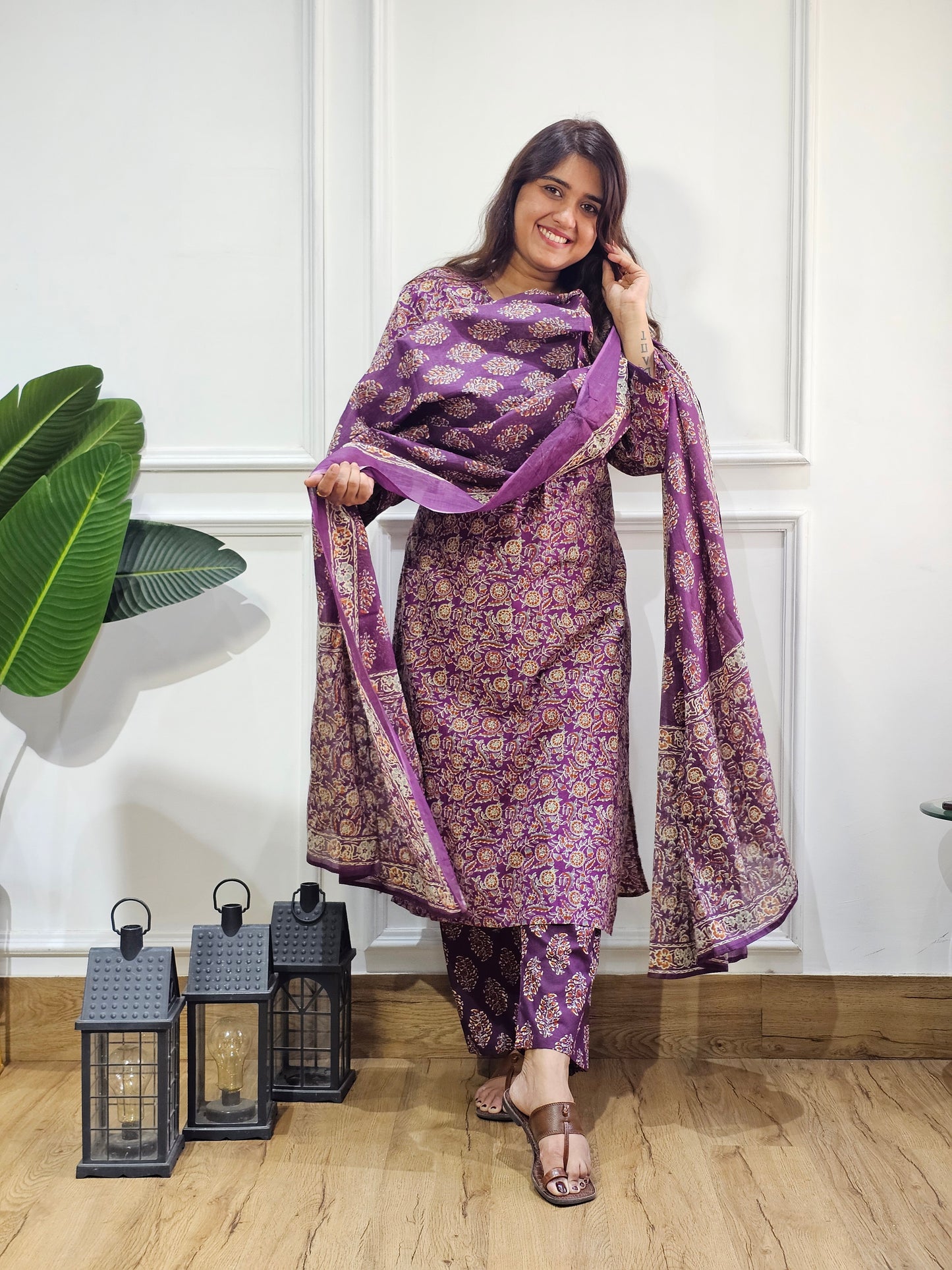 Jeenas pure cotton suit set