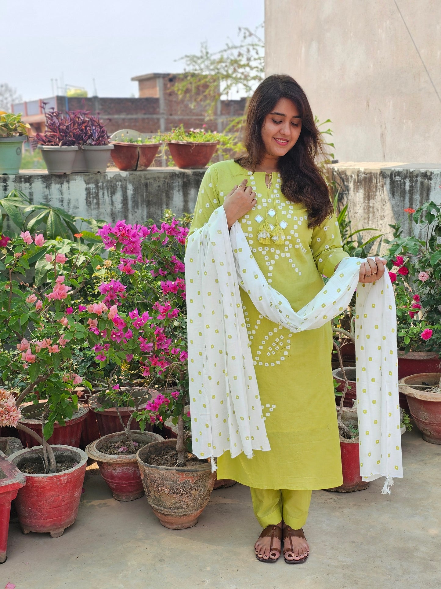 Jeenas pure cotton suit set