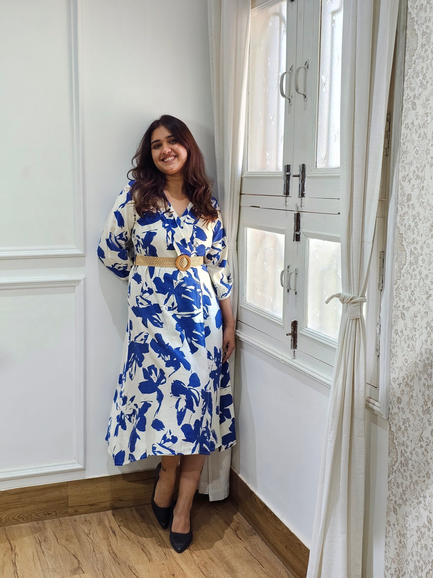 Jeenas floral tunic