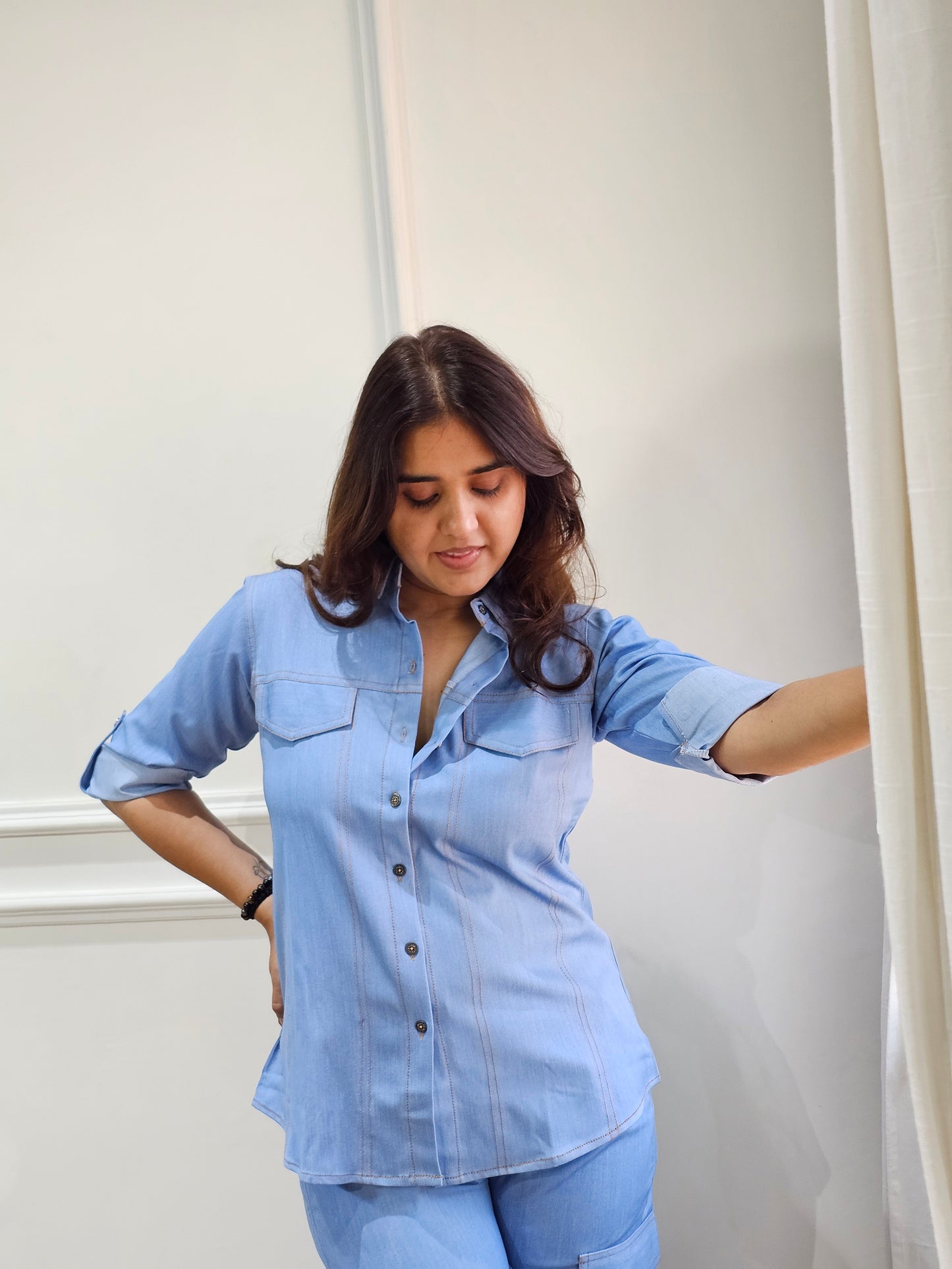 Jeenas denim cordset