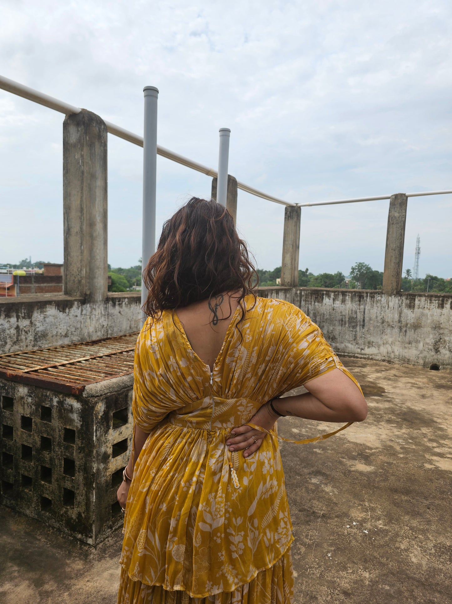 Jeenas Ruffle bloom onepiece