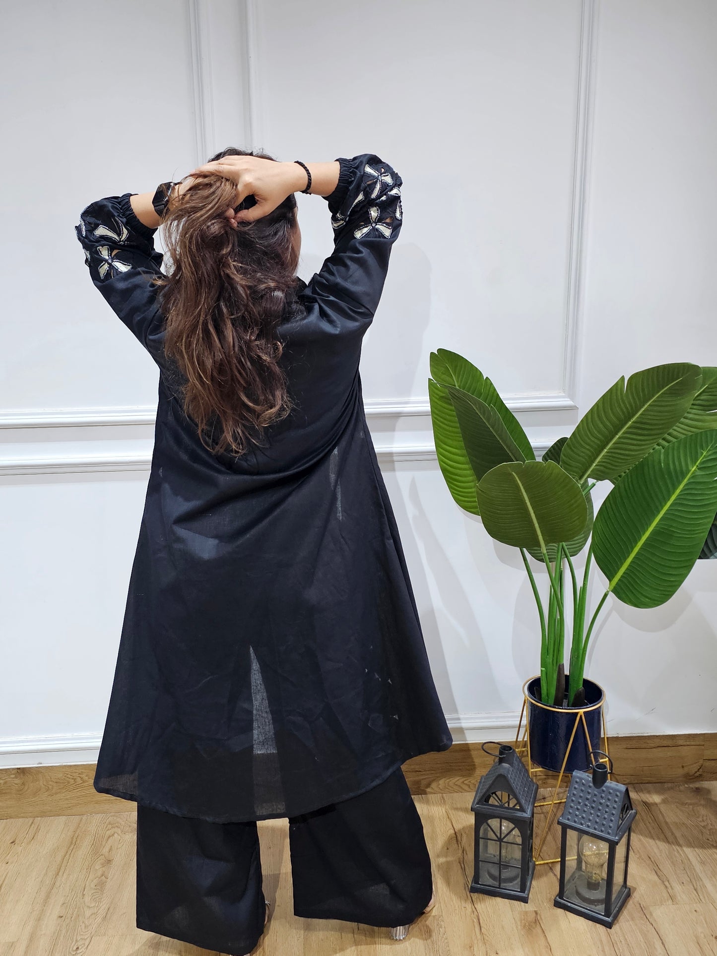 Jeenas embroidery cord set