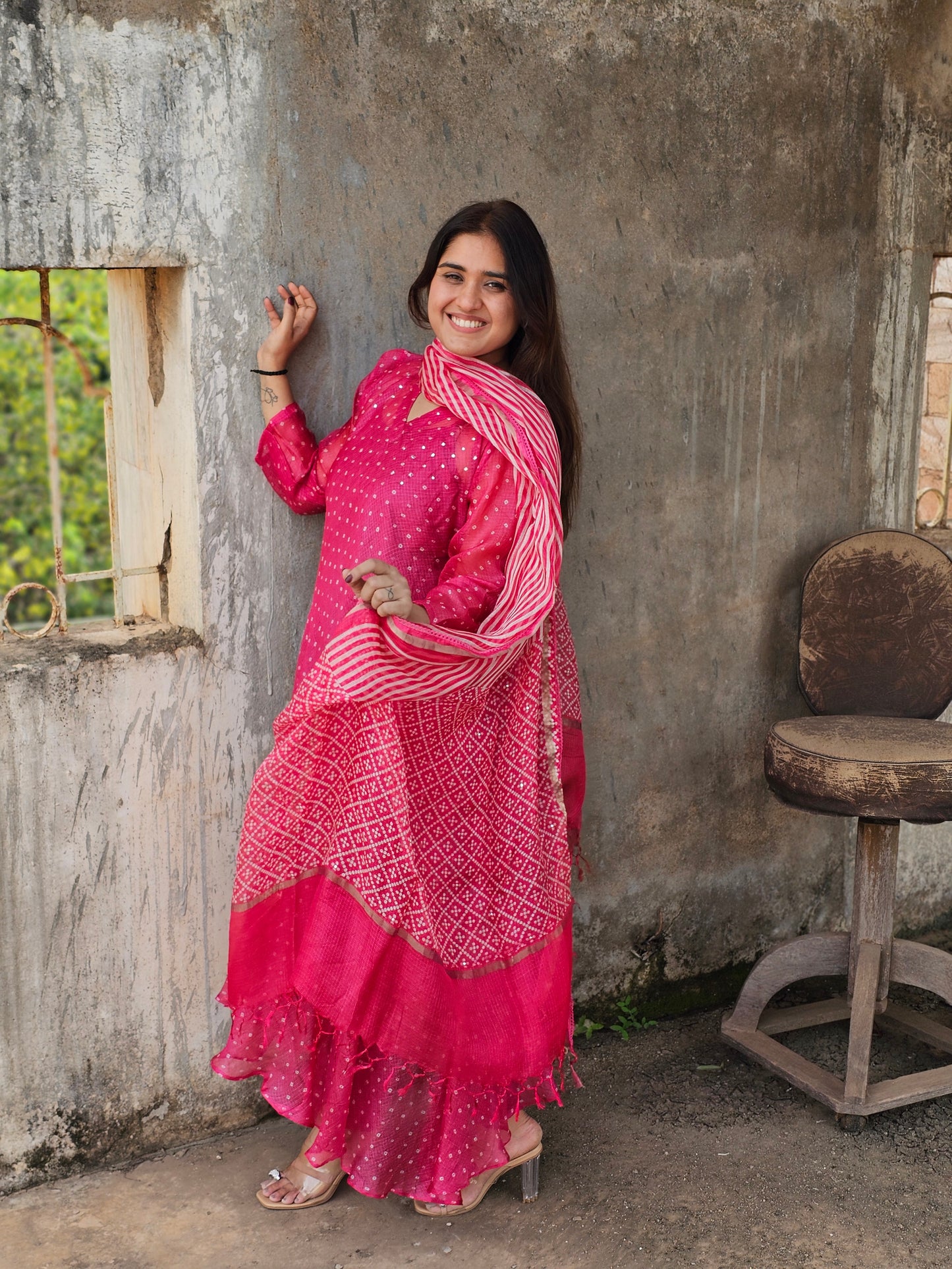 Jeenas pure doriya suit set