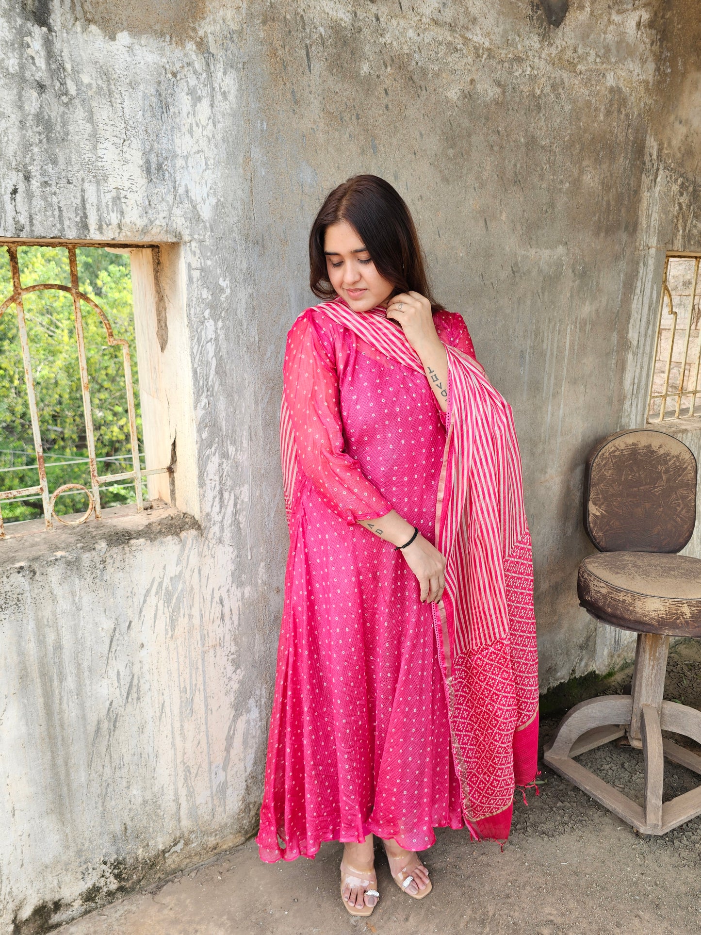 Jeenas pure doriya suit set
