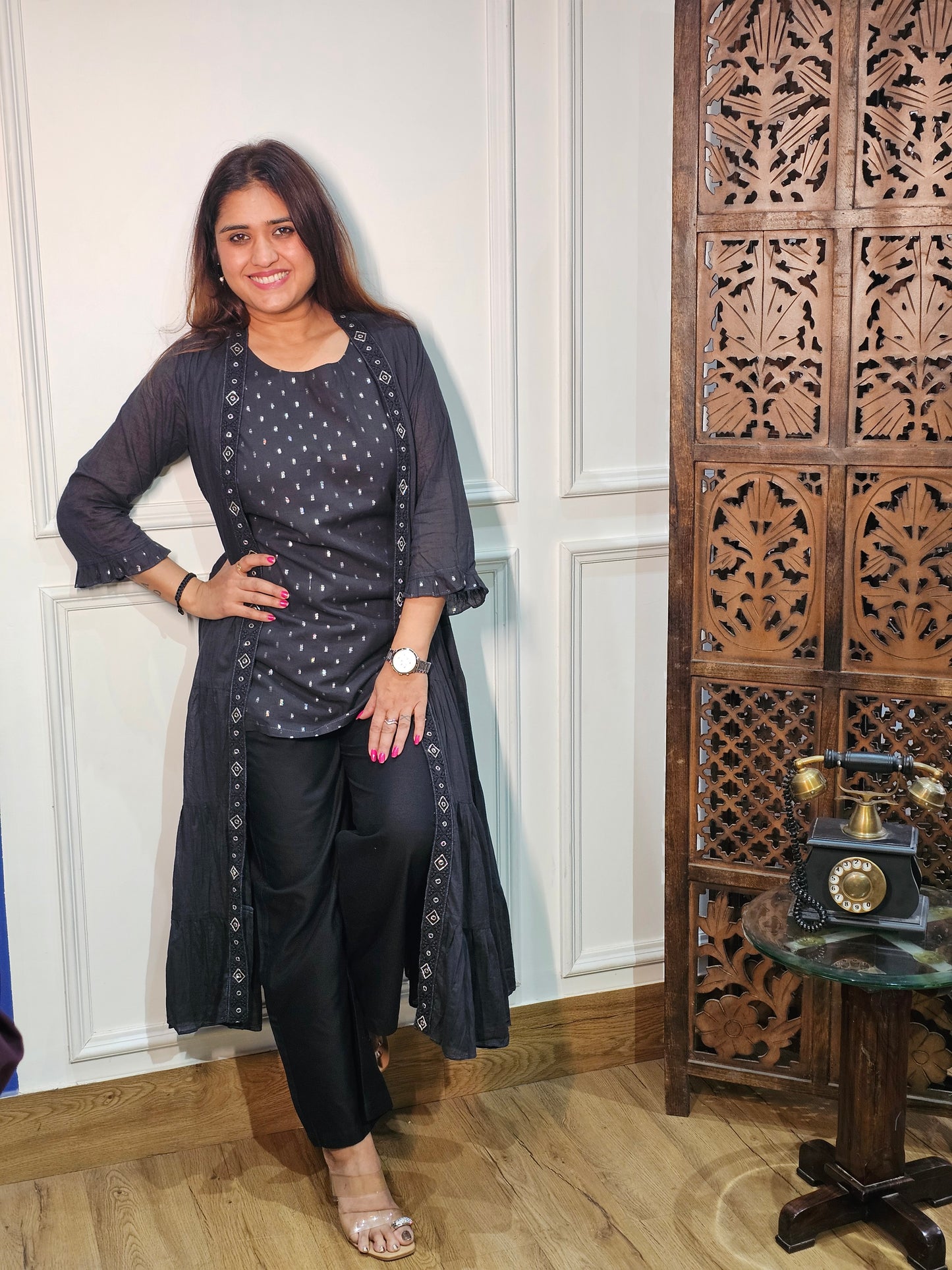 Jeenas Indo-Western 3 Piece Set