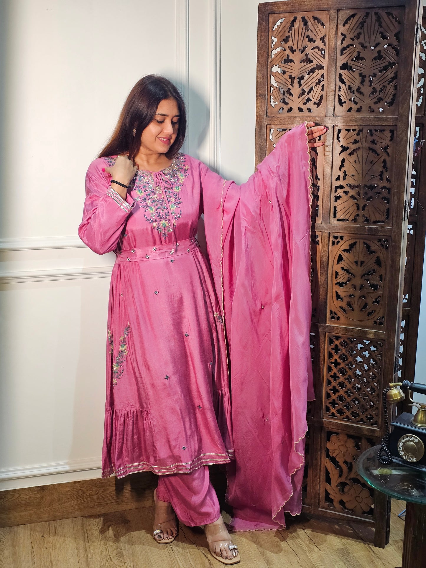 Jeenas Muslin Suit Set