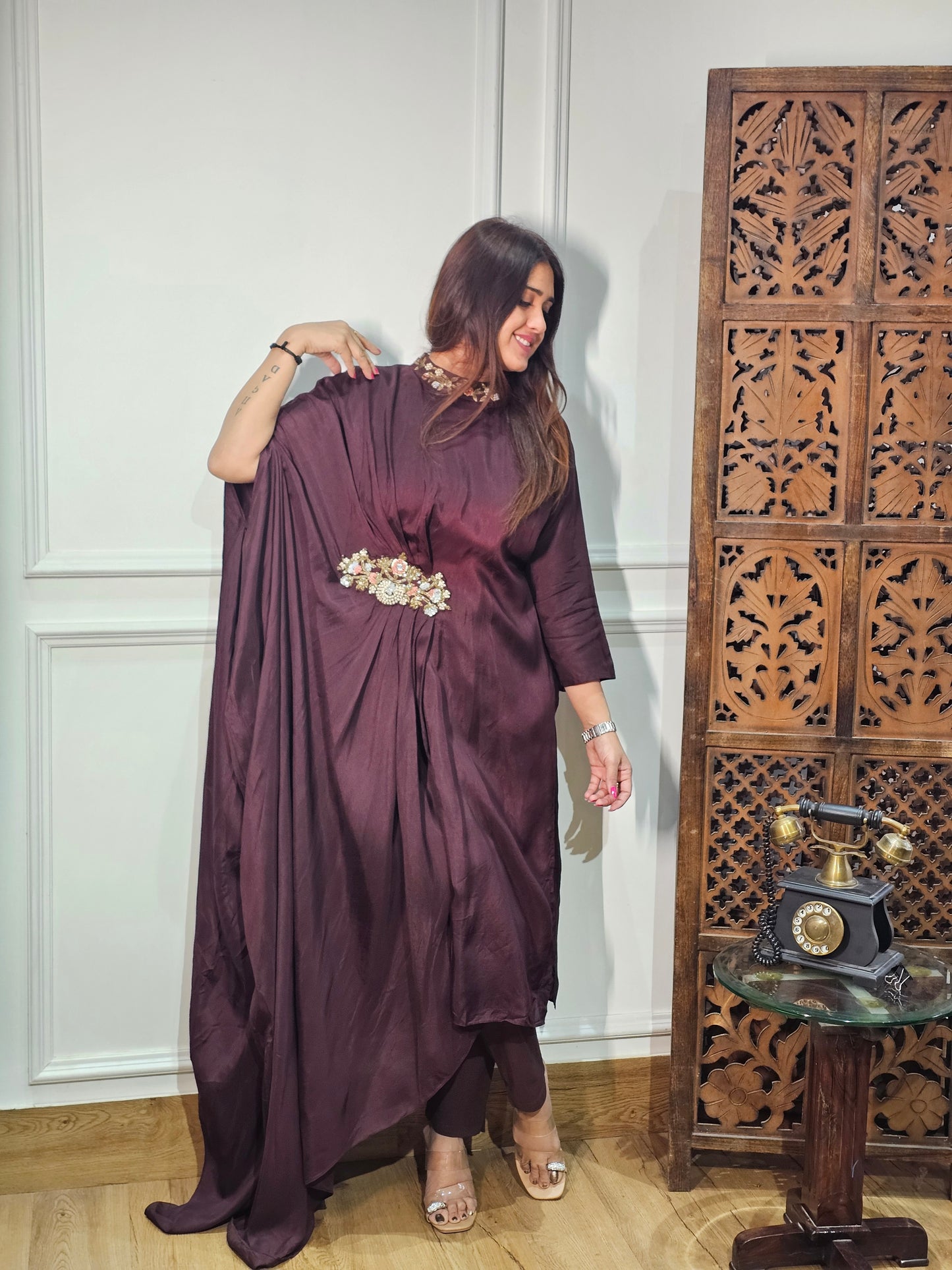 Jeenas Indo-Western 2 Piece Set