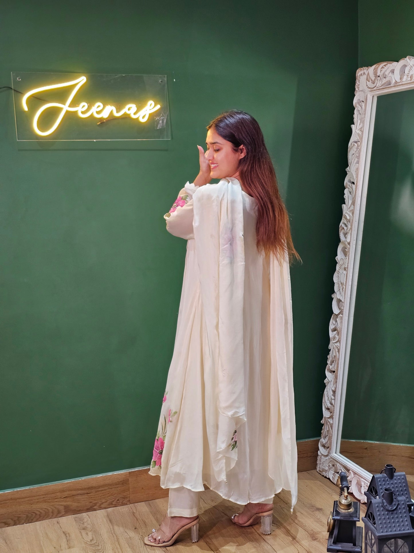 jeenas crepe suit set 