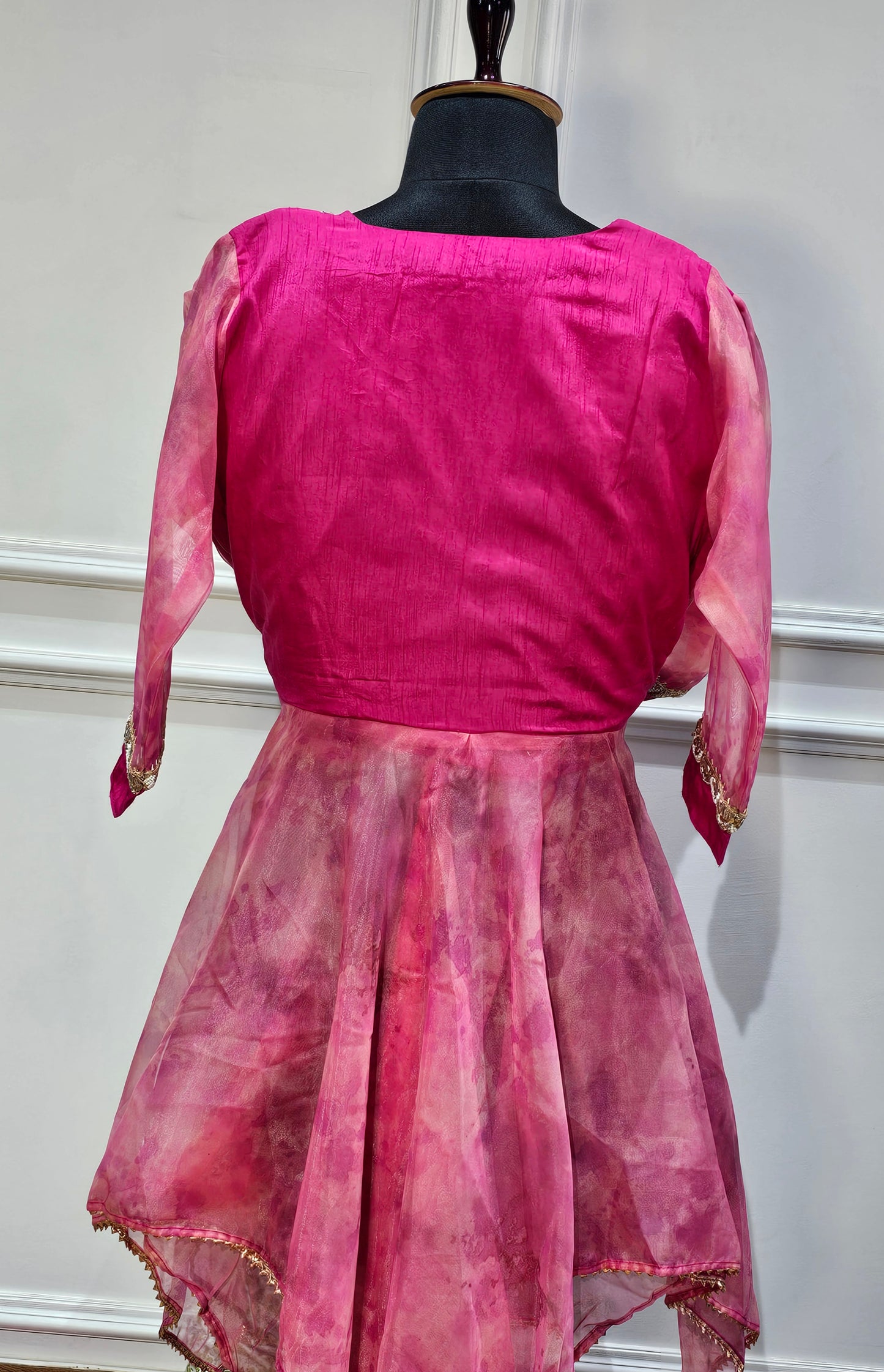 jeenas Pure organza silk 3 piece set