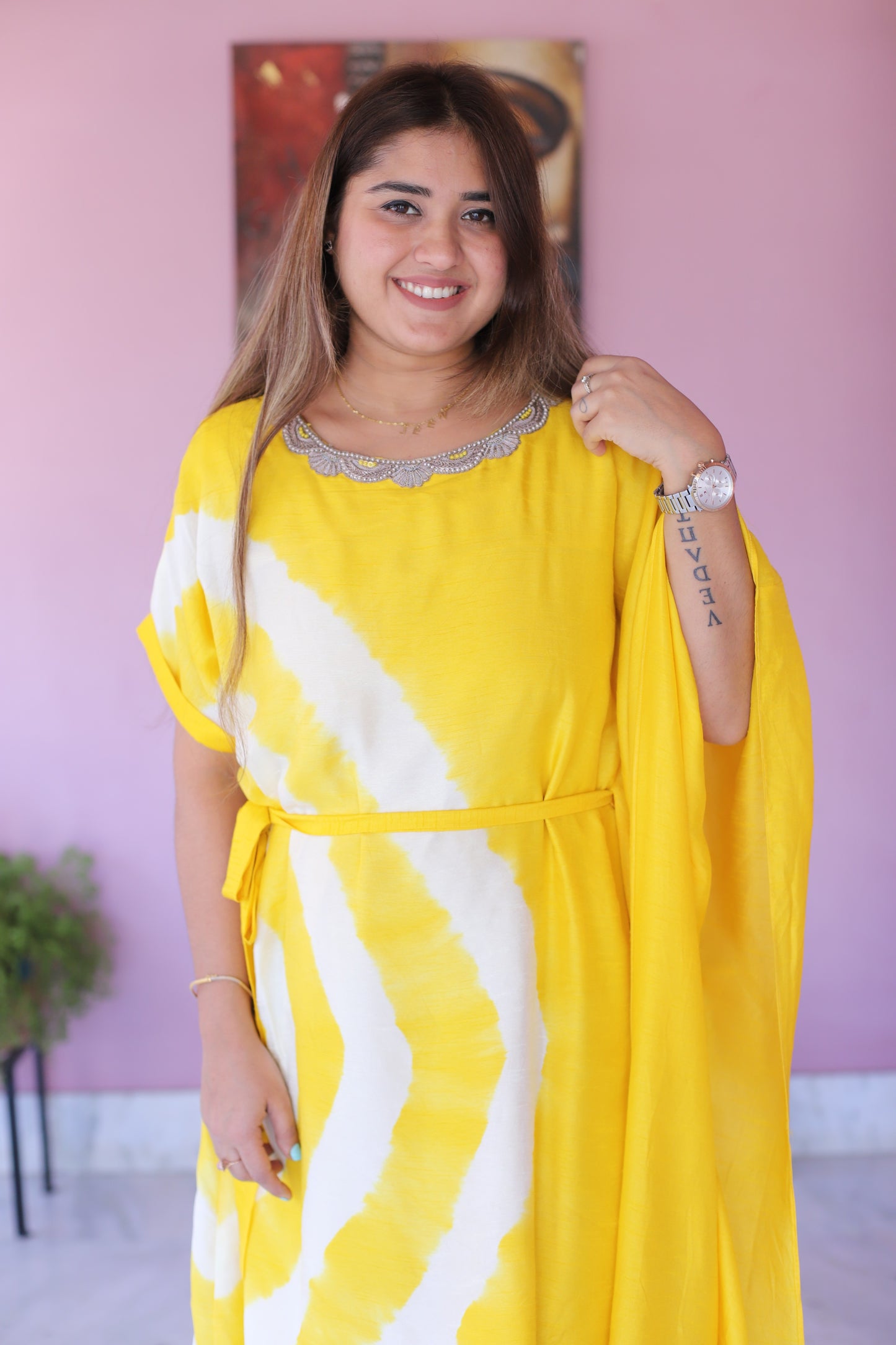JEENAS Women Pure Chanderi Dress