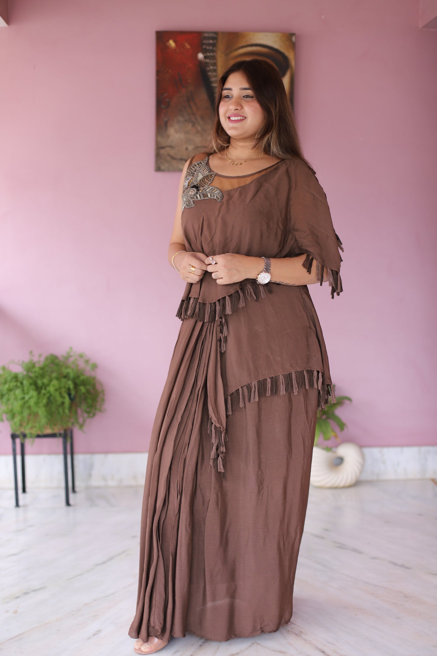 JEENAS Women Pure Georgette Dress