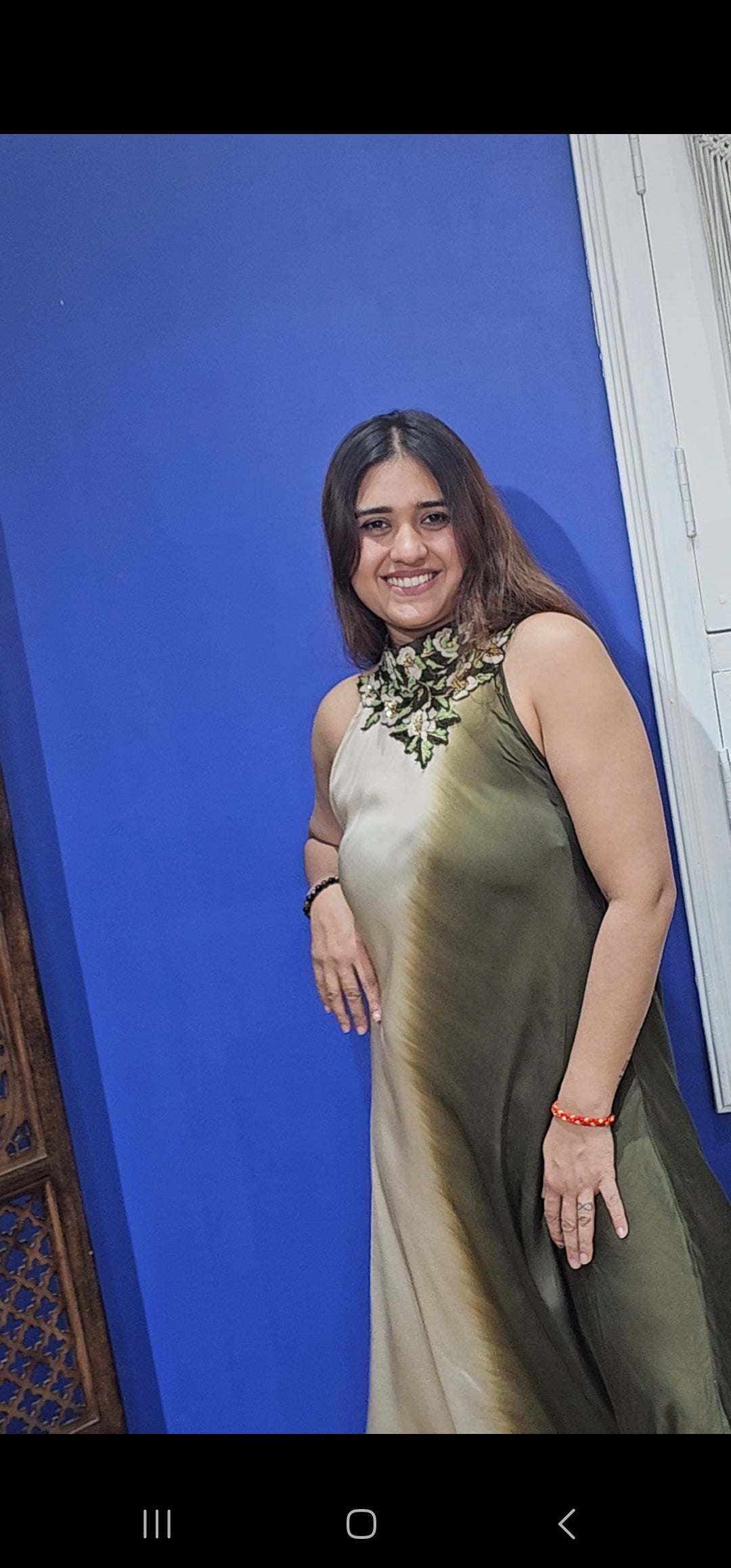 Jeenas pure silk tunic dress