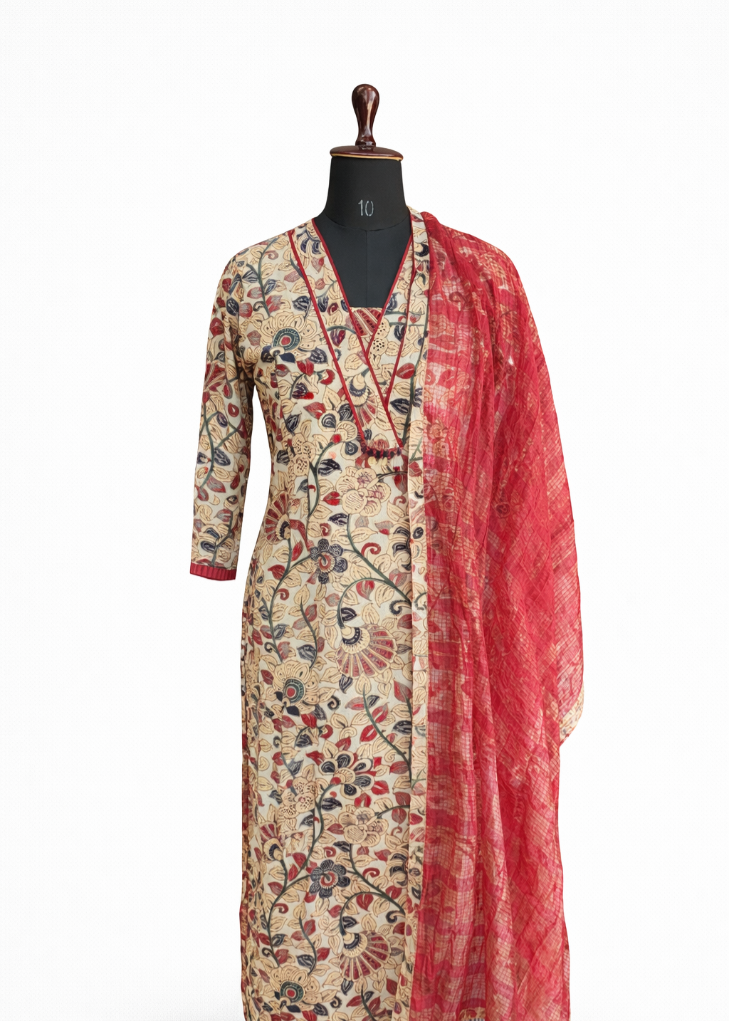 jeenas floral printed kurta set