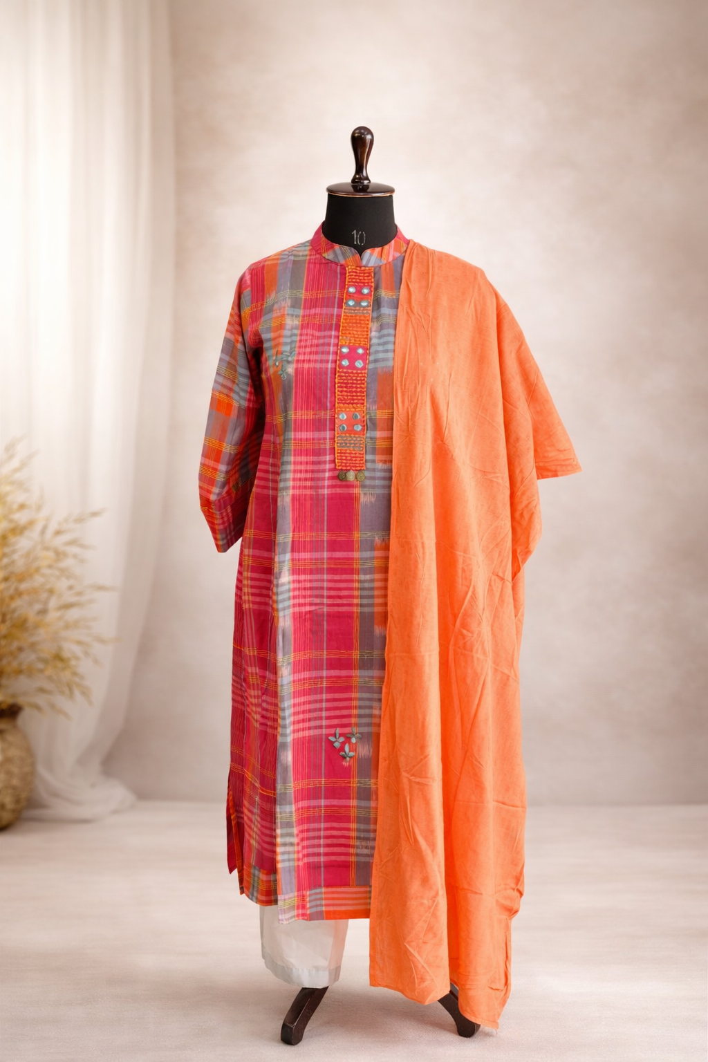 jeenas dupatta set