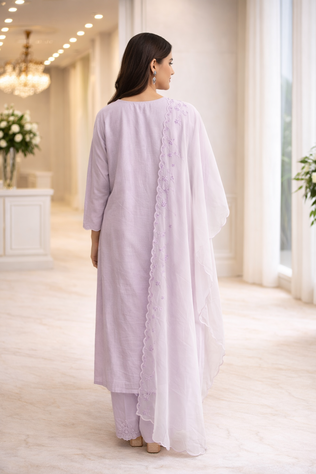 jeenas dupatta set