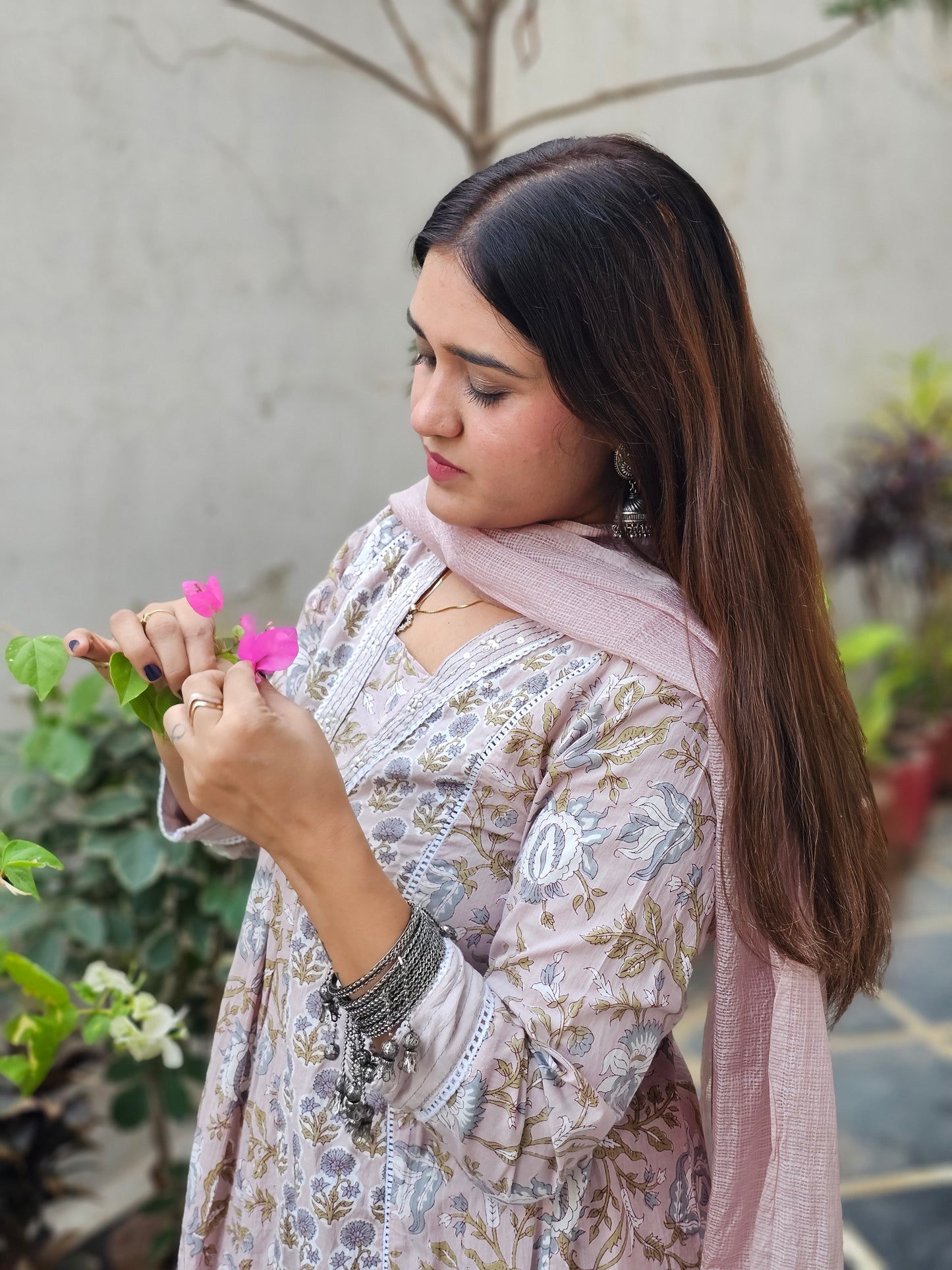 Pure cotton suit set