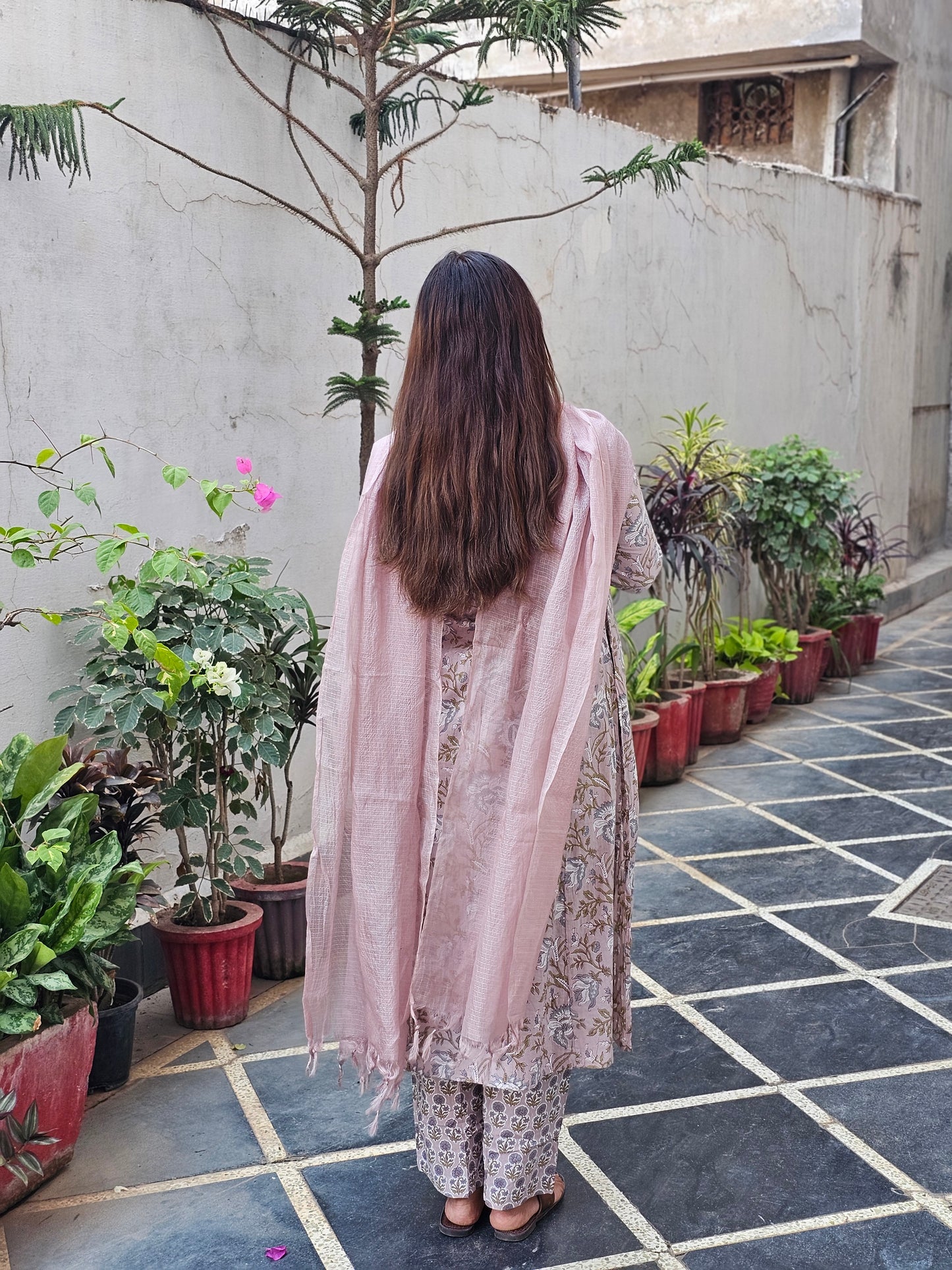 Pure cotton suit set