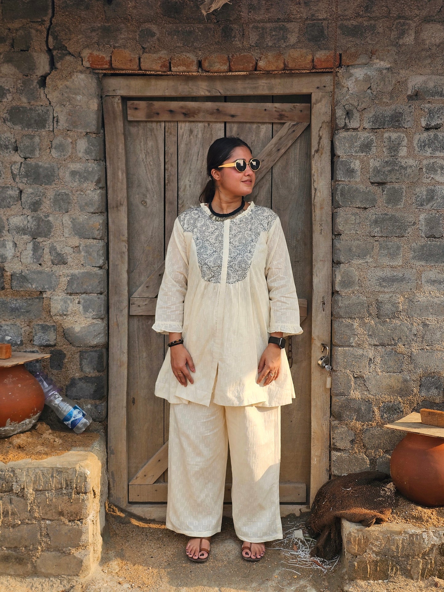Ivory cotton set