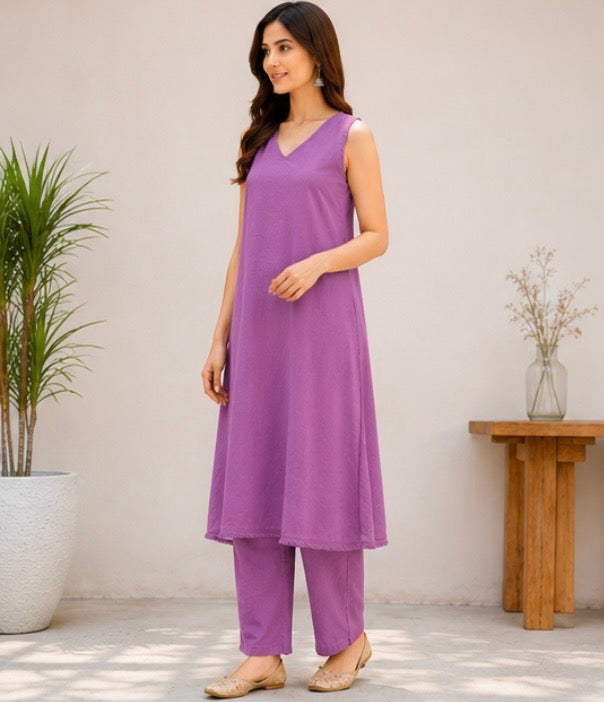 Lavender Libaas set