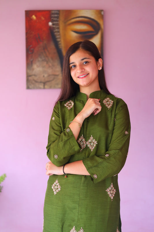 JEENAS Silk Kurti