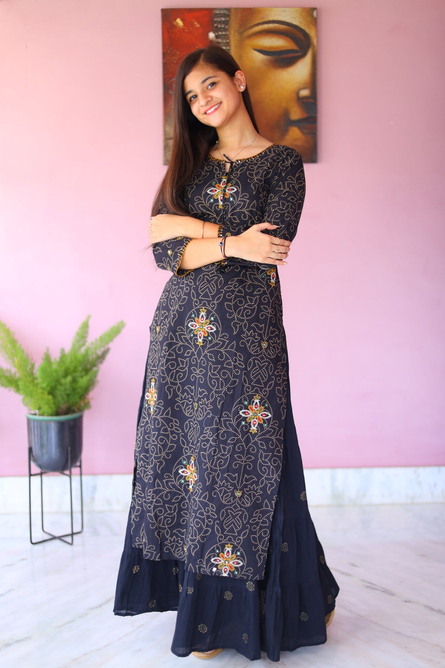 JEENAS Cotton Skirt Set