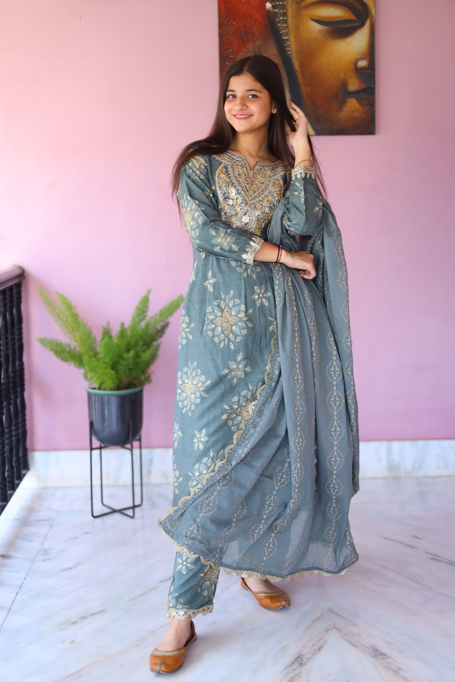JEENAS Cotton Nyra Cut