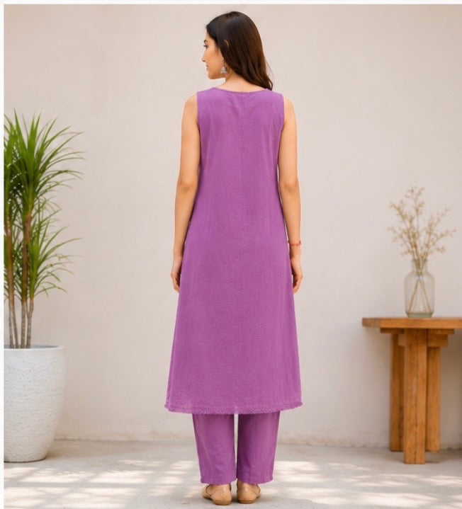 Lavender Libaas set
