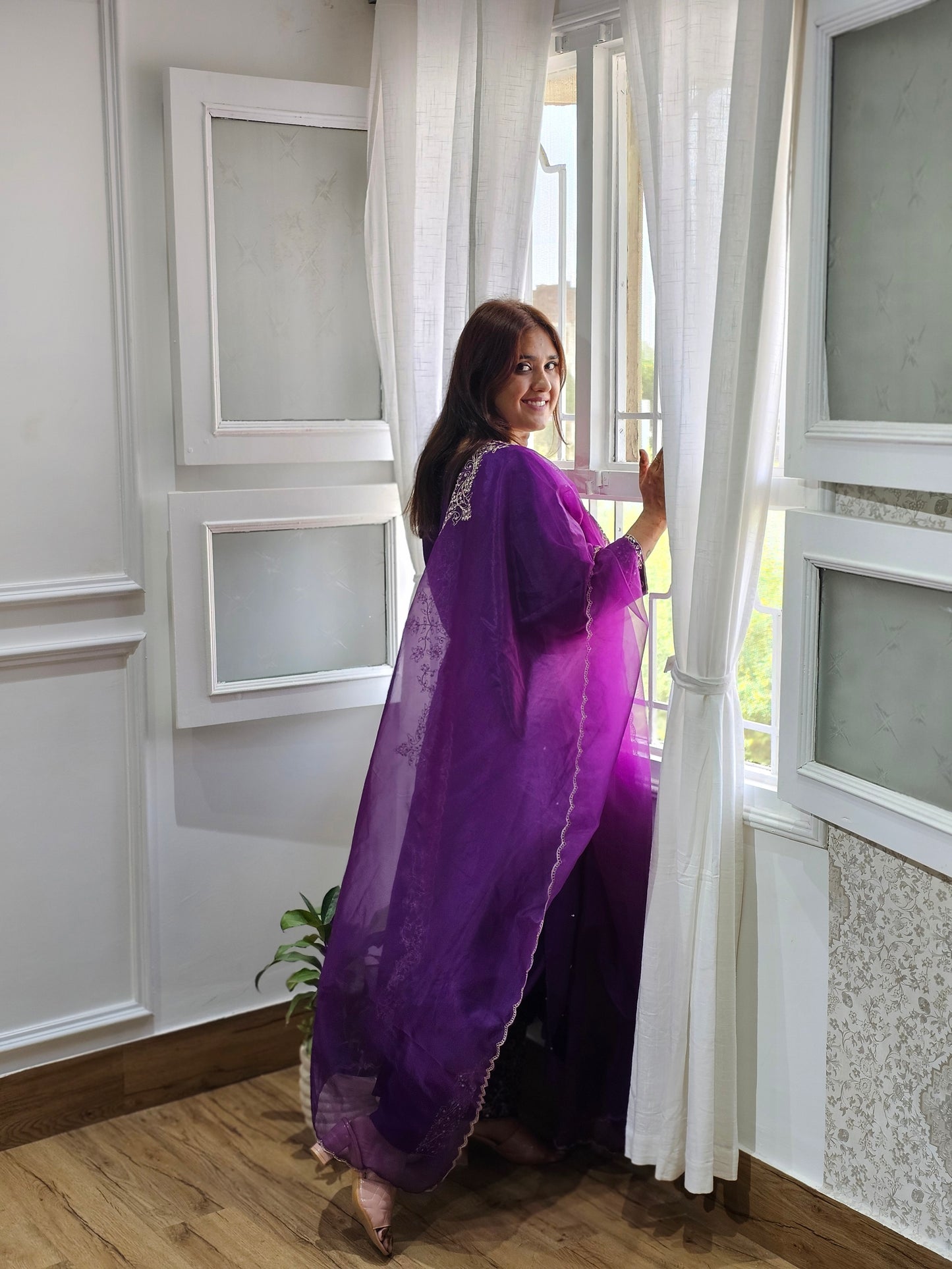 JEENAS pure silk kurta, dupatta and pant