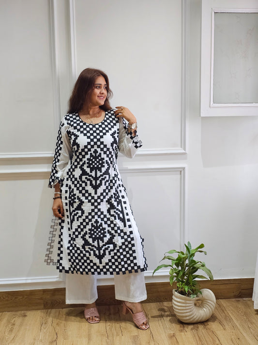JEENAS cotton with full patch Kurta