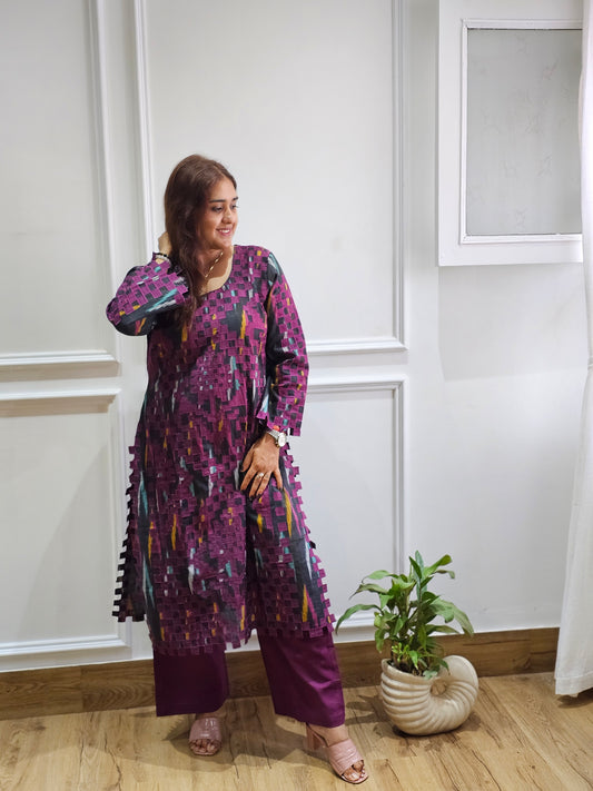JEENAS cotton with full patch Kurta