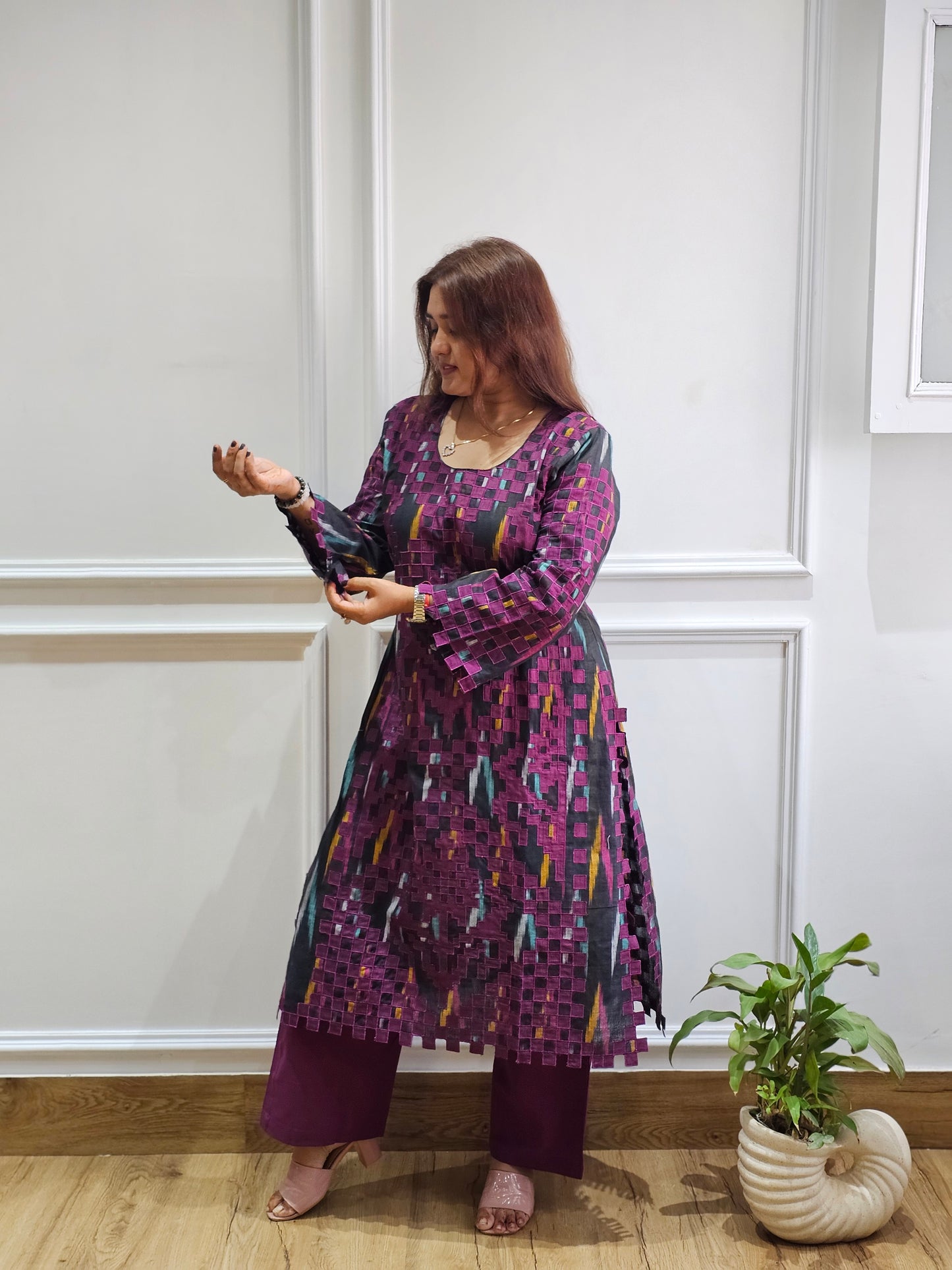 JEENAS cotton with full patch Kurta
