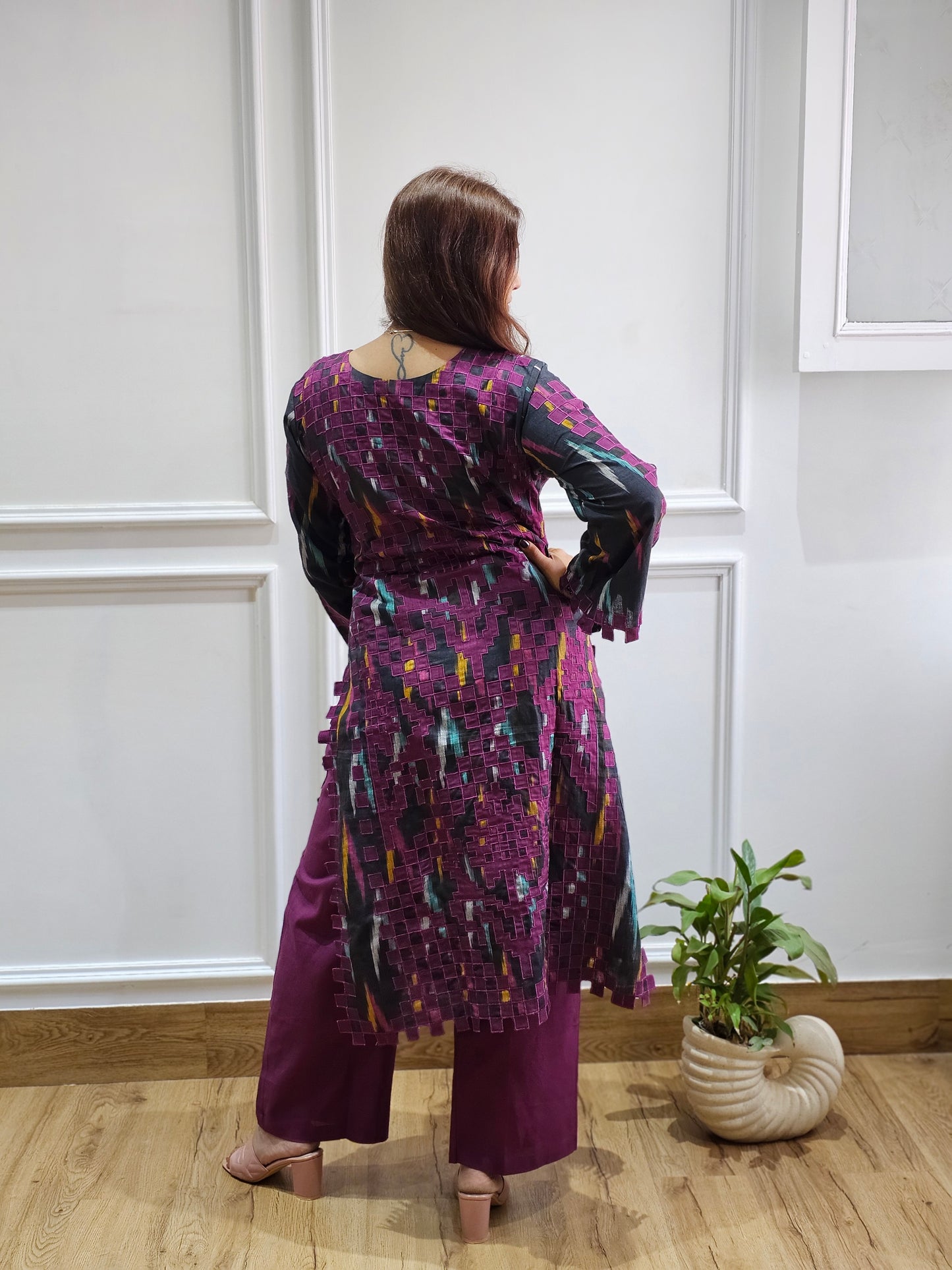 JEENAS cotton with full patch Kurta