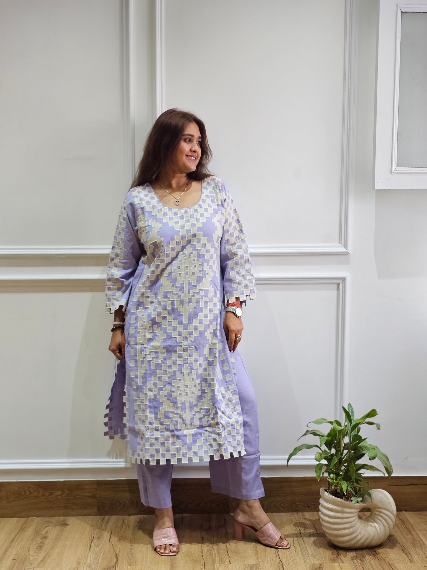 JEENAS cotton with full patch Kurta