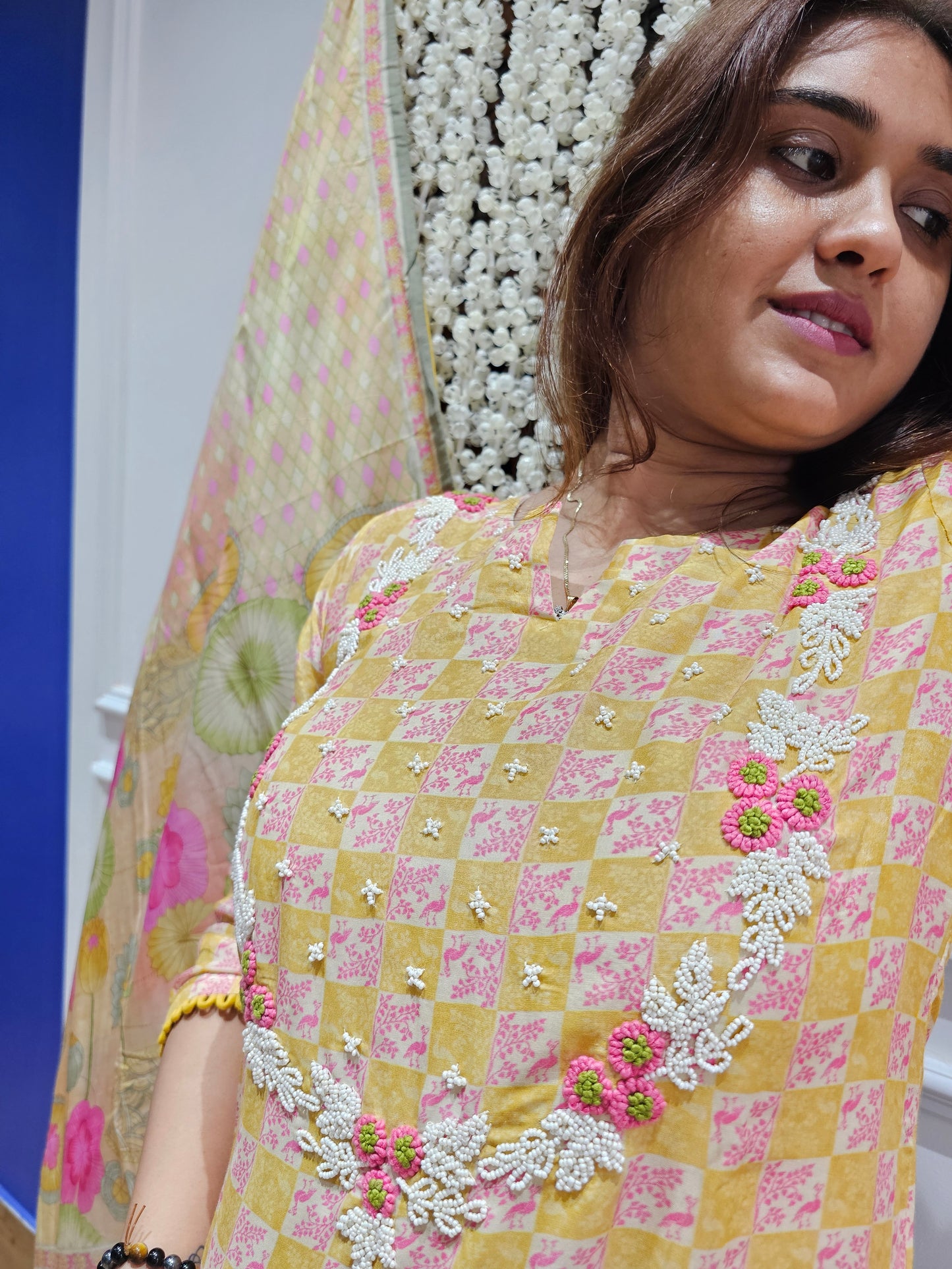 JEENAS pure modal muslin suit