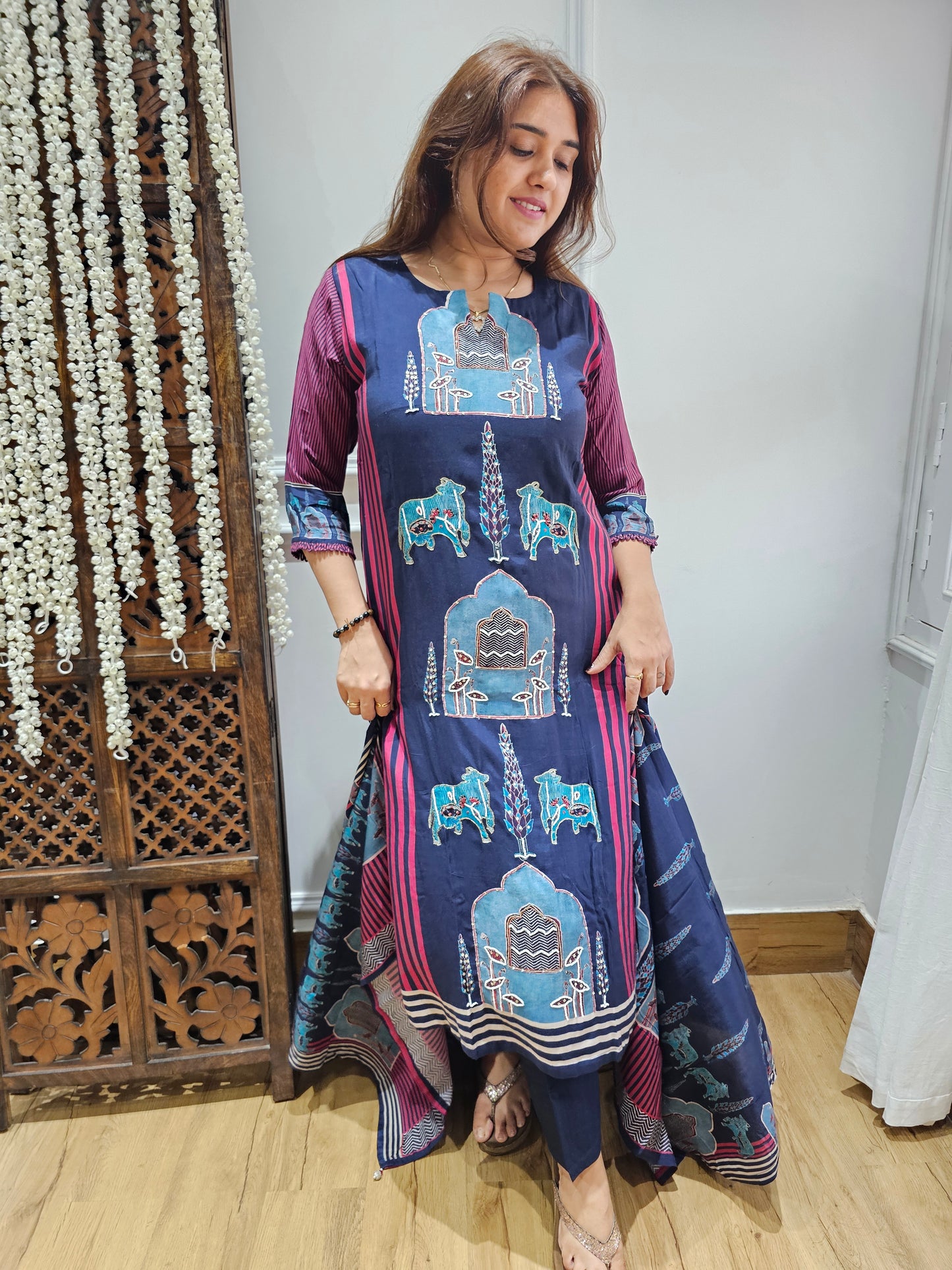 JEENAS pure modal musleen suit