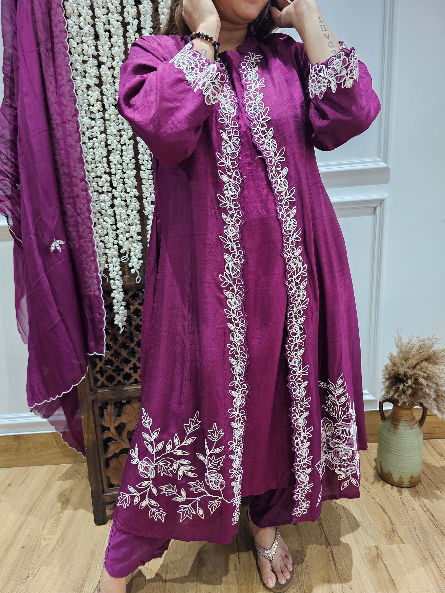 JEENAS pure silk 4 piece set