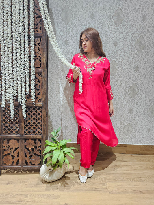 JEENAS pure textured Mul fabric kurta