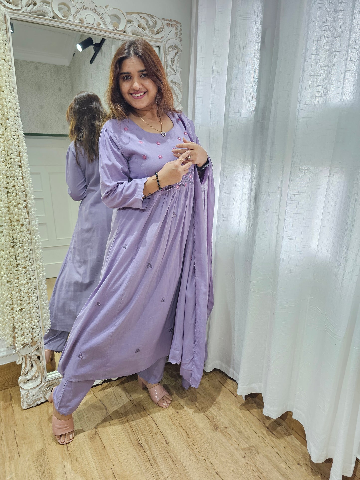 JEENAS pure Mul cotton suit